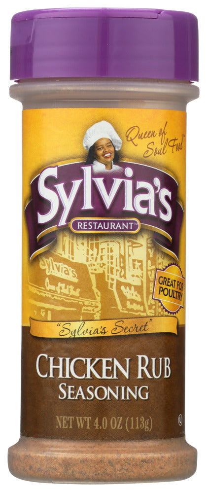 Sylvia's Seasoning Rub Chicken  - 4 OZ(Case of 12)