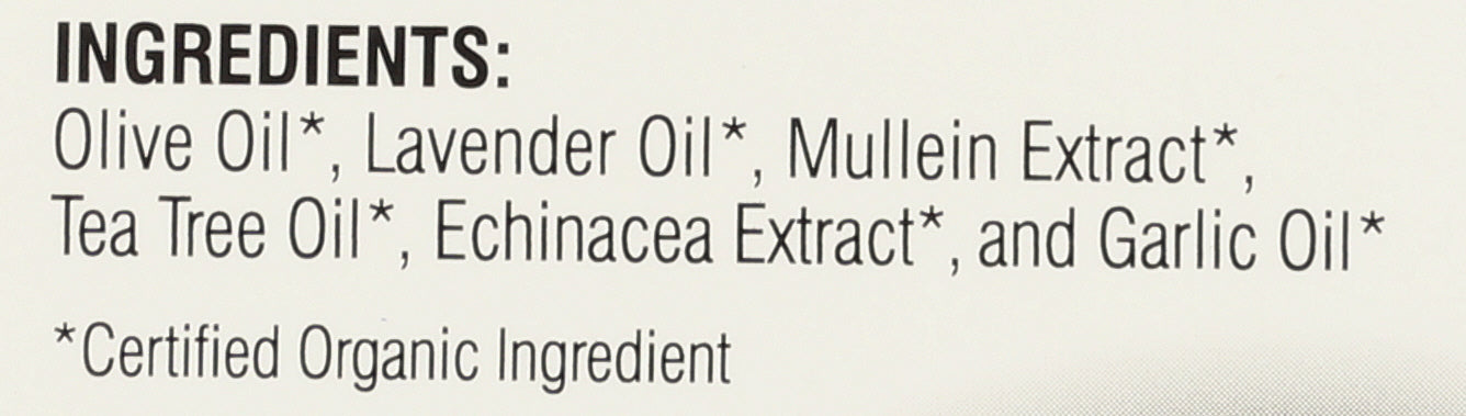 WALLY EAR OIL ORGANIC - Case of 3