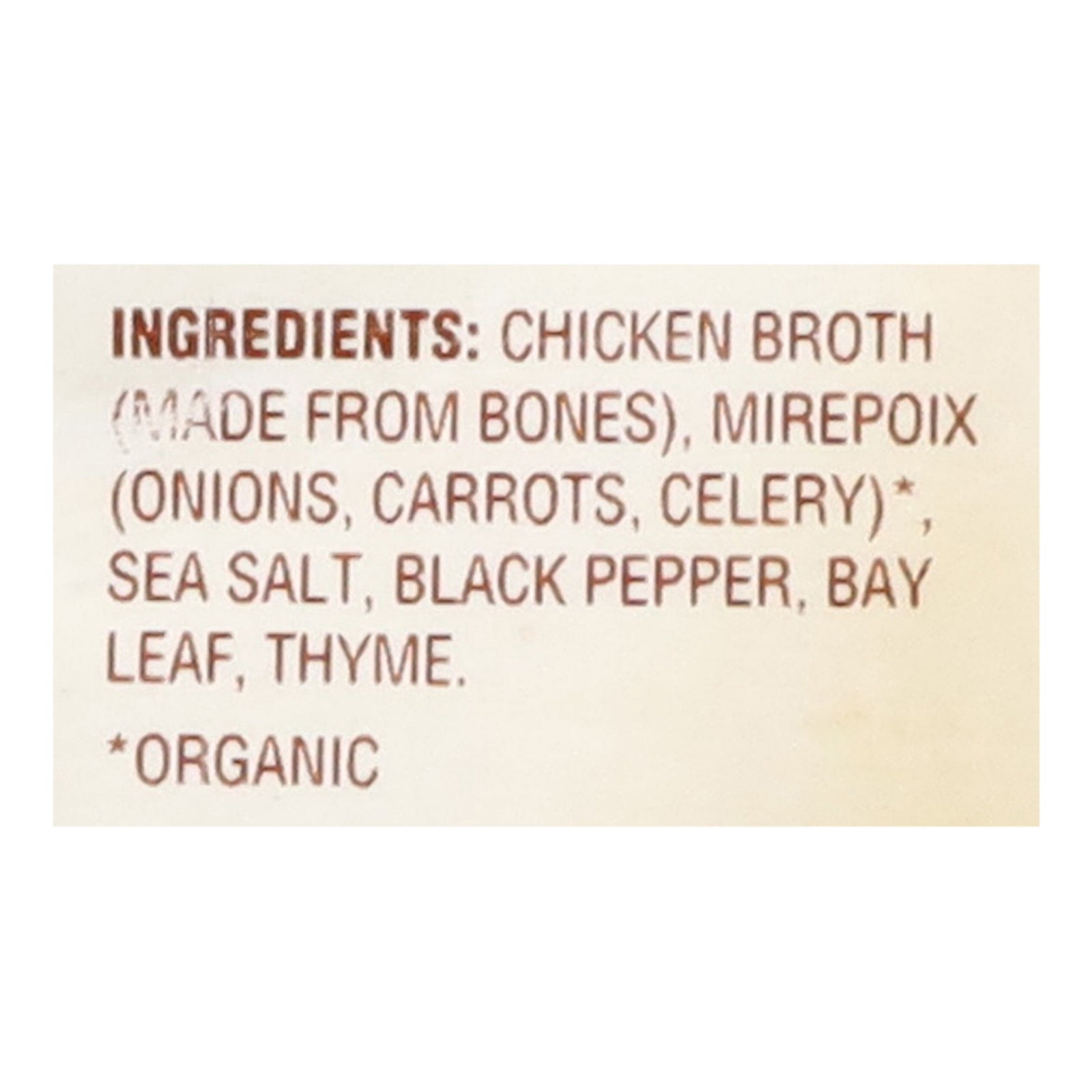 Kitchen Basics - Bone Broth Chicken - CS of 12-8.25 FZ