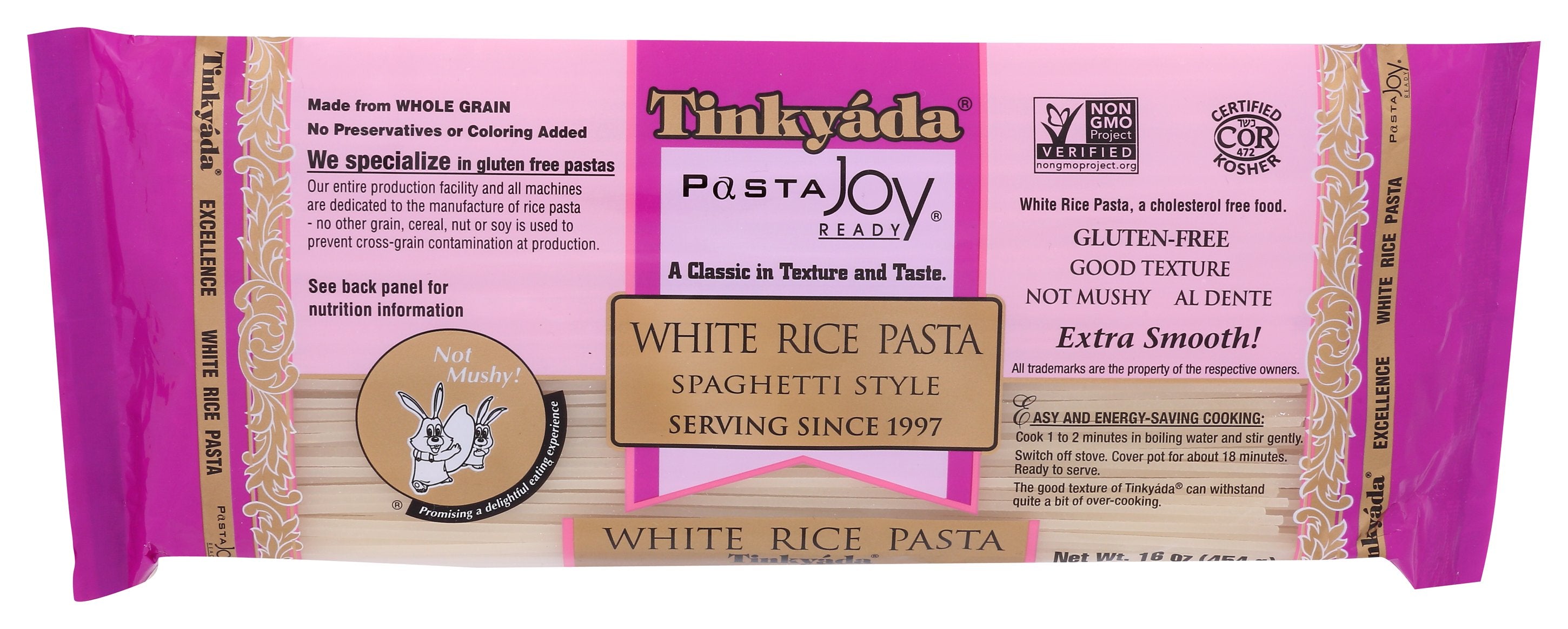 TINKYADA PASTA WHTE RICE SPAGHETTI