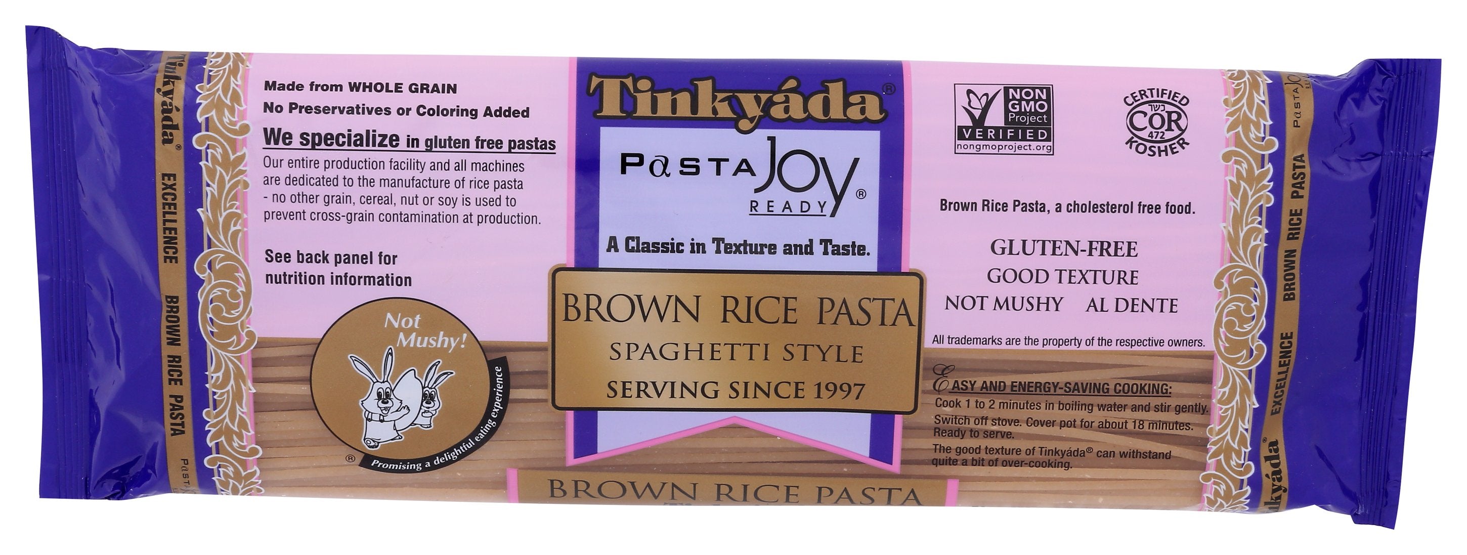 TINKYADA PASTA BRWN RICE SPGHTI