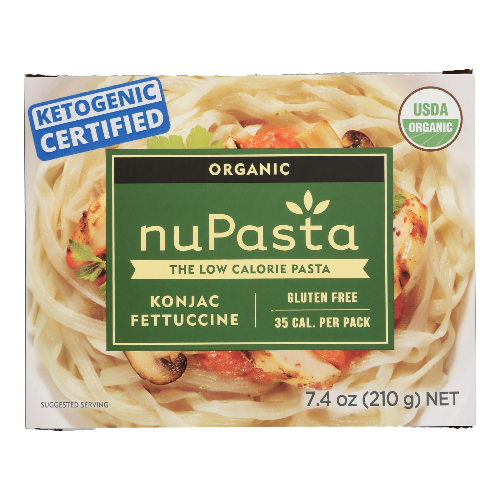 Nupasta - Konjac Fettuccine - Case of 8-7.4 OZ