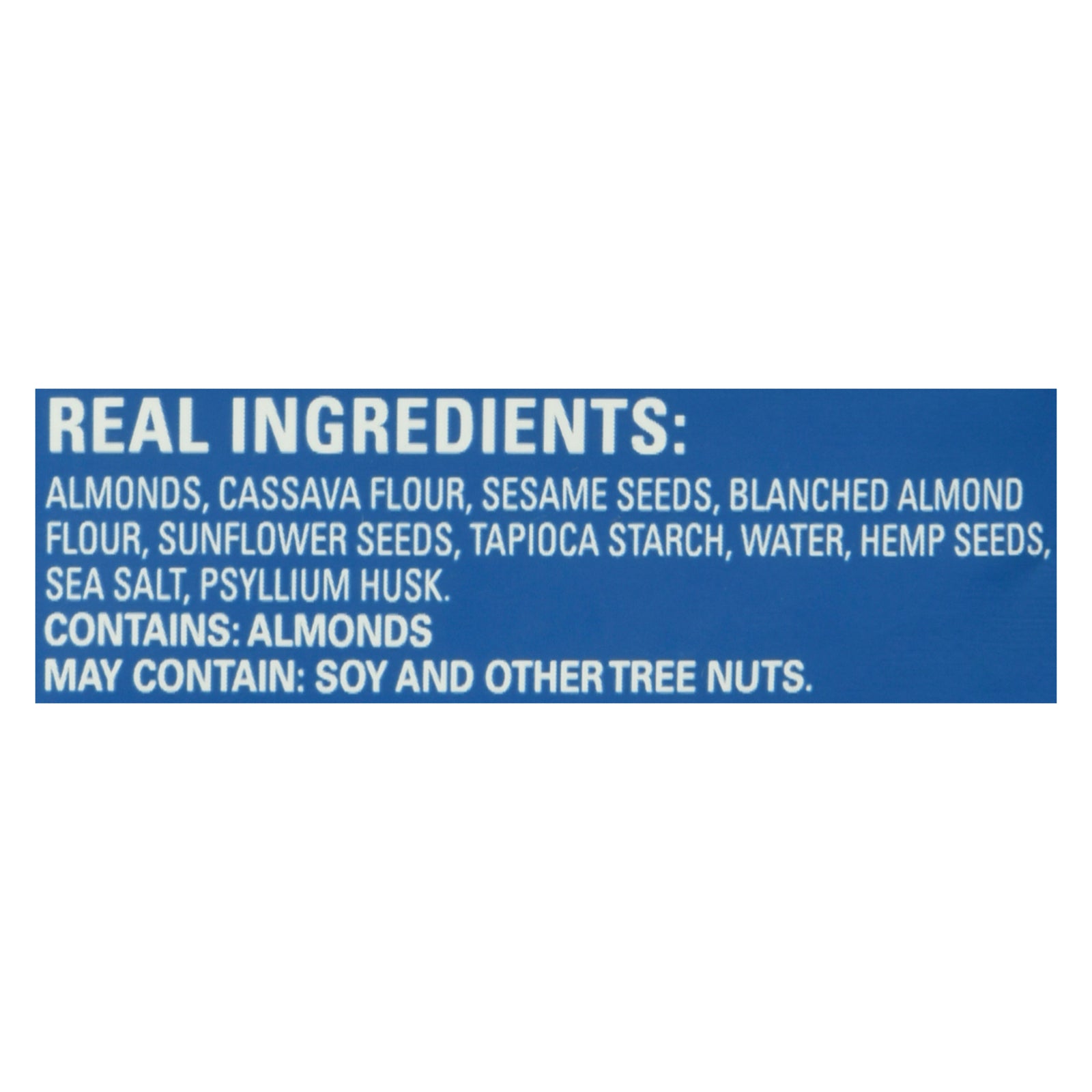 Hippie Snacks - Almond Crisp Sea Salt - CS of 8-2.5 OZ