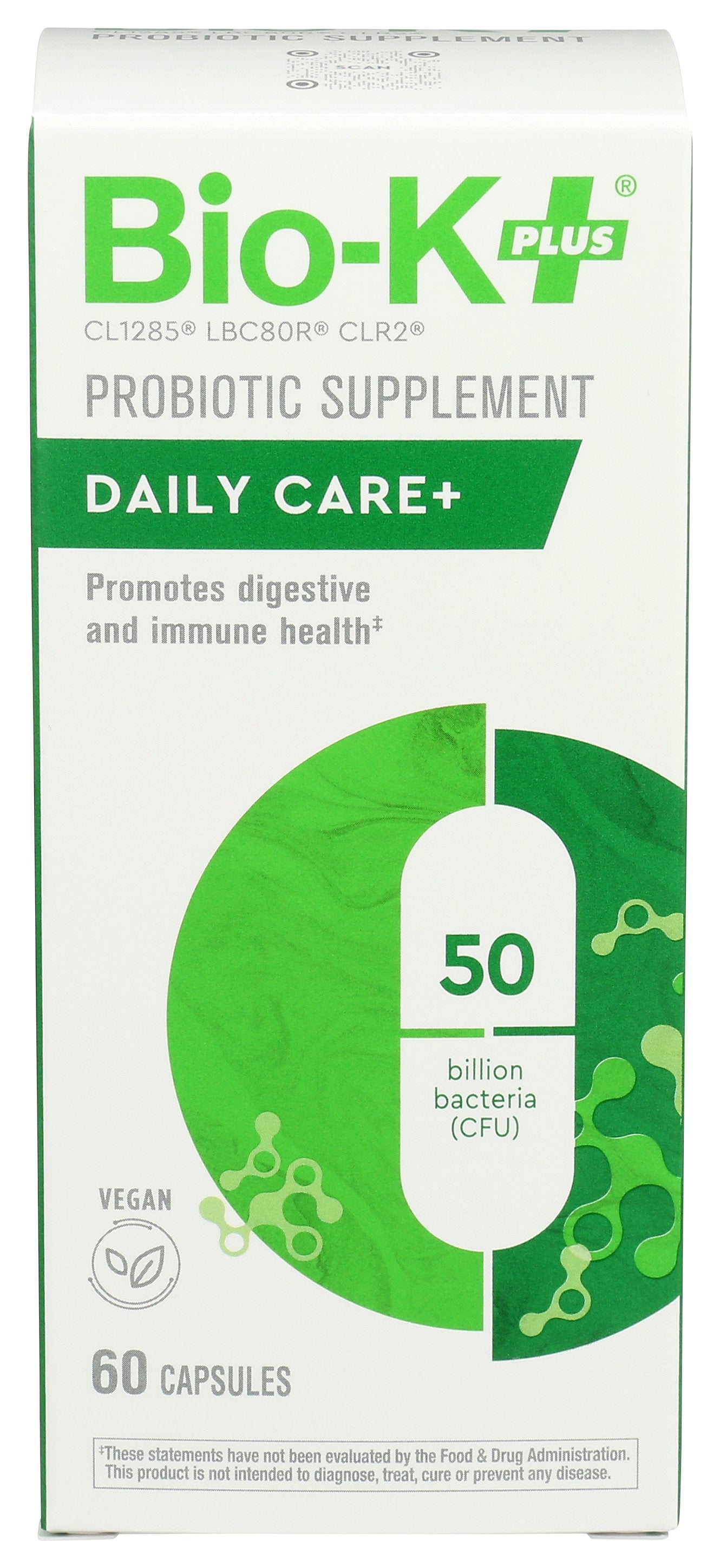 BIO K PROBIOTIC DAILY 50BIL [BIO-K+ PROBIOTIC DAILY CARE+ 50B - 60 CAPS - 60 CP]