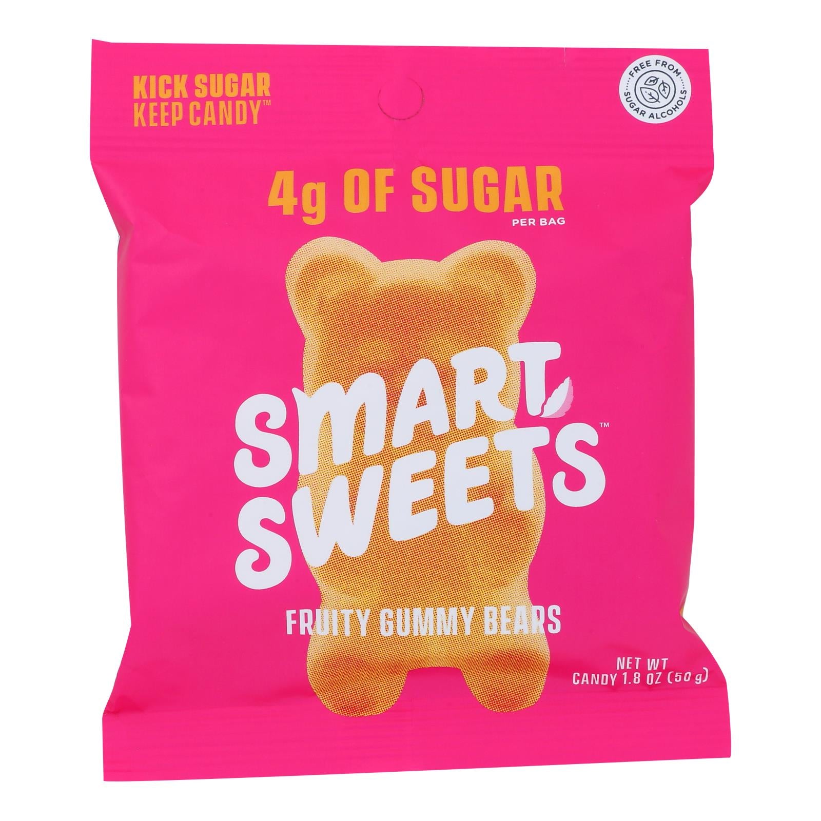 Smartsweets - Gummy Bears Fruity - Case Of 12 - 1.8 Oz