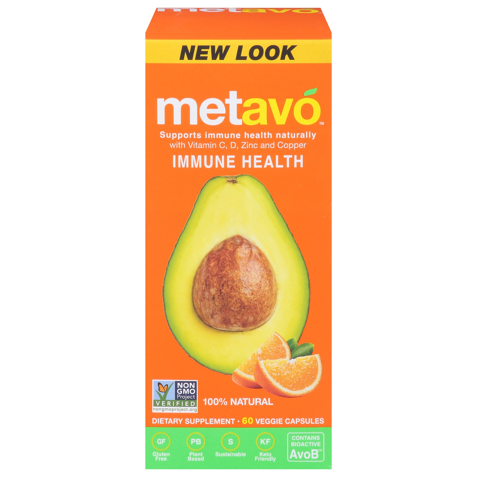 Metavo - Immune Health Supplement - Case of 3-60 CT