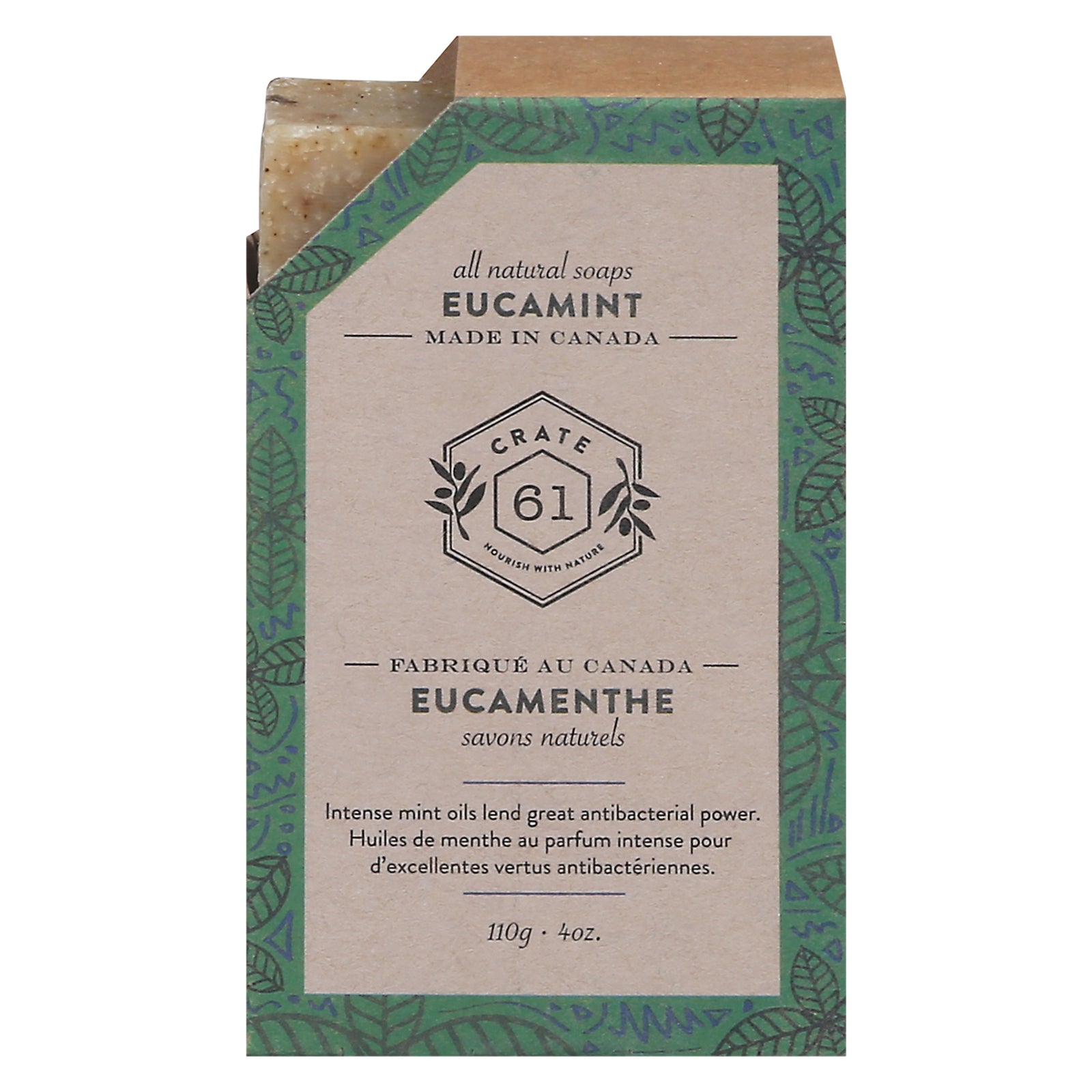 Crate 61 - Bar Soap Eucamint - Case of 8-4 OZ