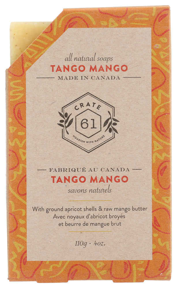 Crate 61 Soap Bar Tango Mango - Case of 8 - 4 OZ