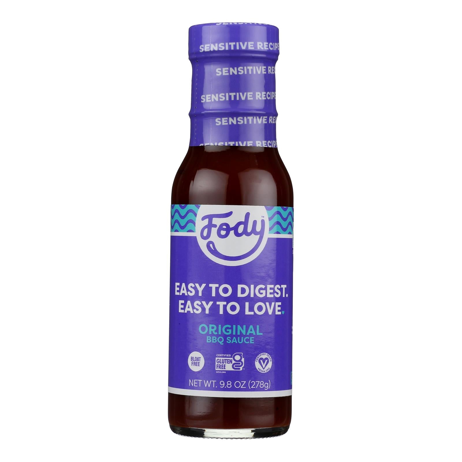 Fody Food Company - Sauce Barbecue Original - Case of 6 - 9.08 ounces