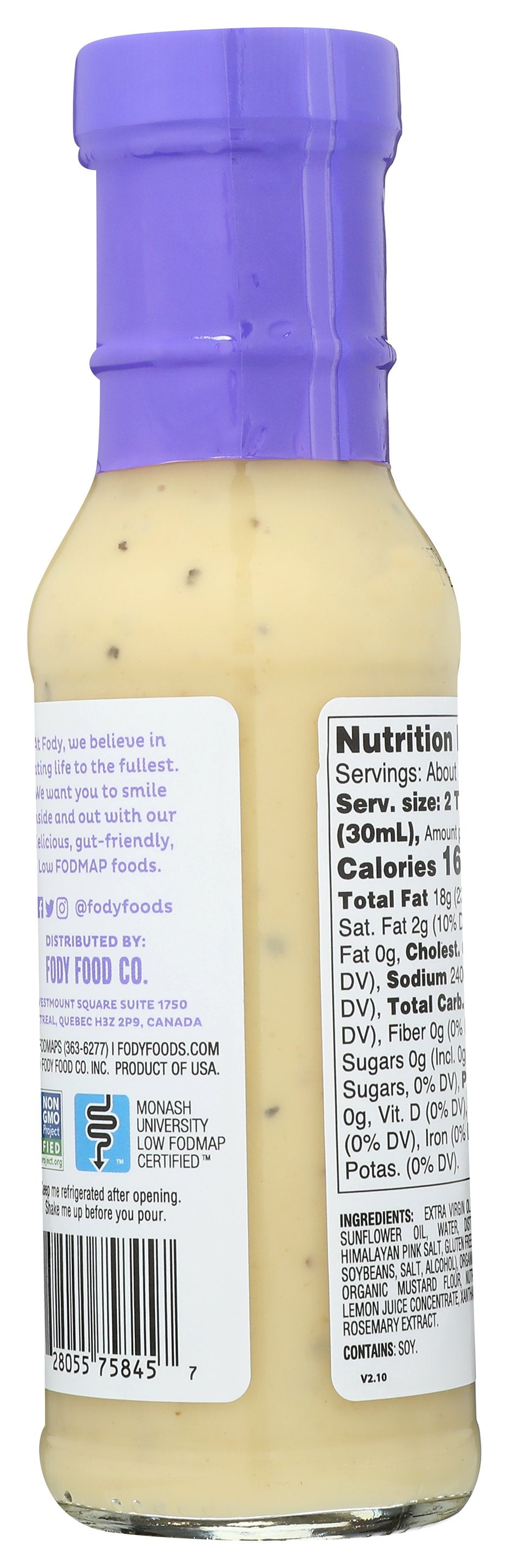 FODY FOOD CO DRESSING CAESAR - Case of 6