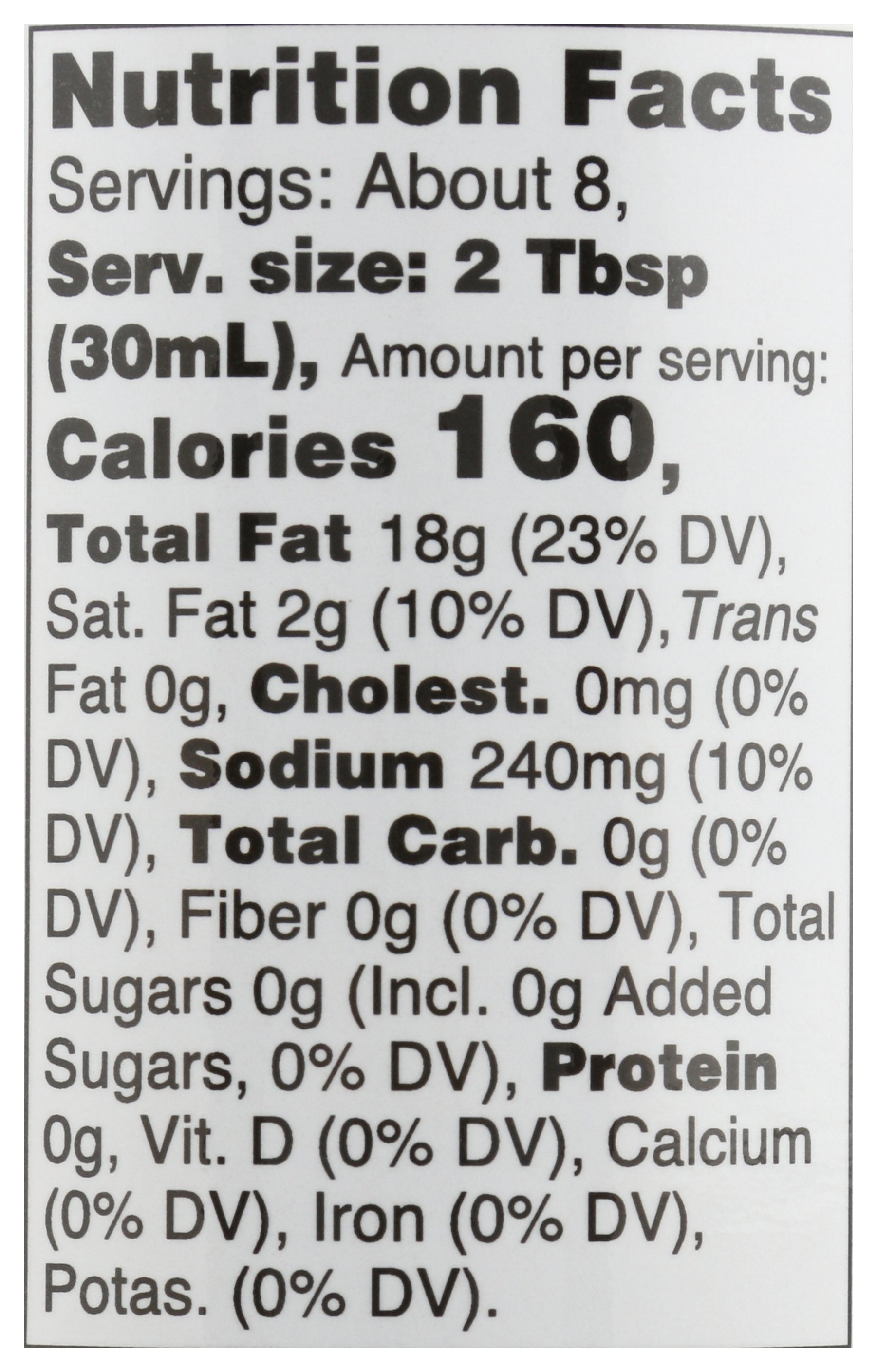 FODY FOOD CO DRESSING CAESAR - Case of 6