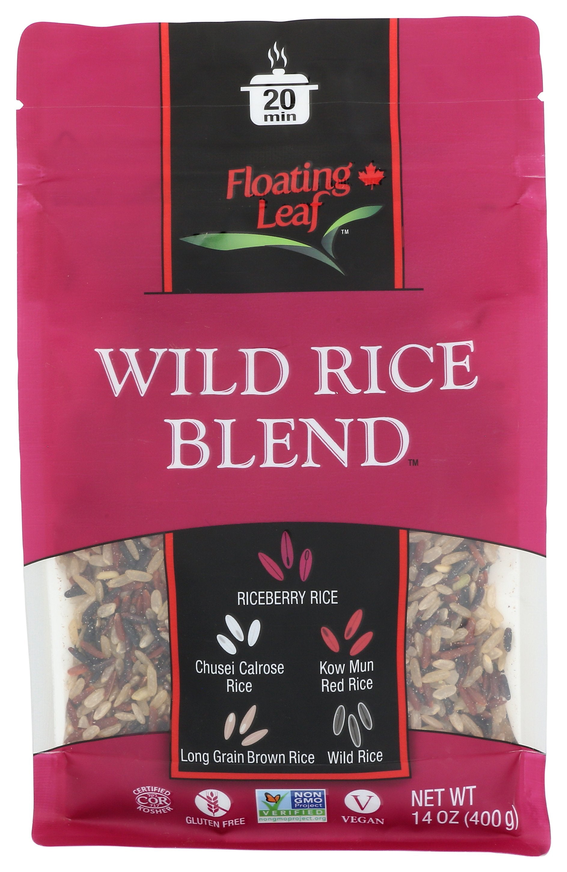 FLOATING LEAF RICE WILD BLEND - Case of 6