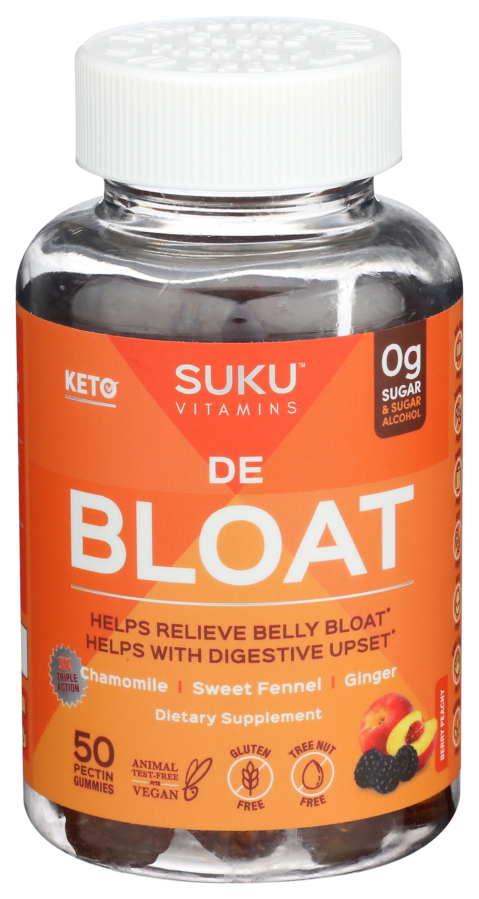 SUKU VITAMINS DIGESTIVE DEBLOAT GUMMY