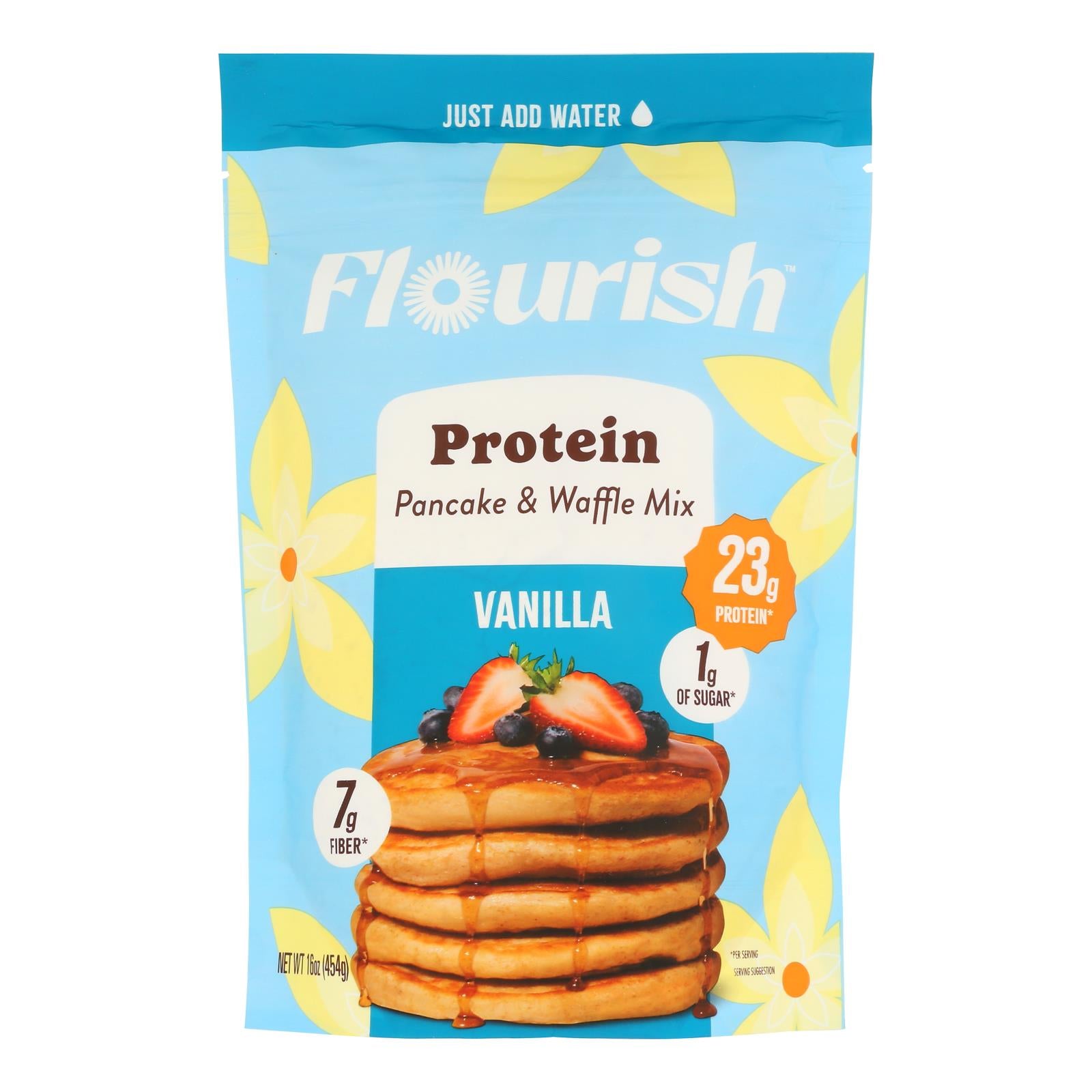 Flourish - Pcake Mx Protein Vanilla - Case of 8-16 OZ