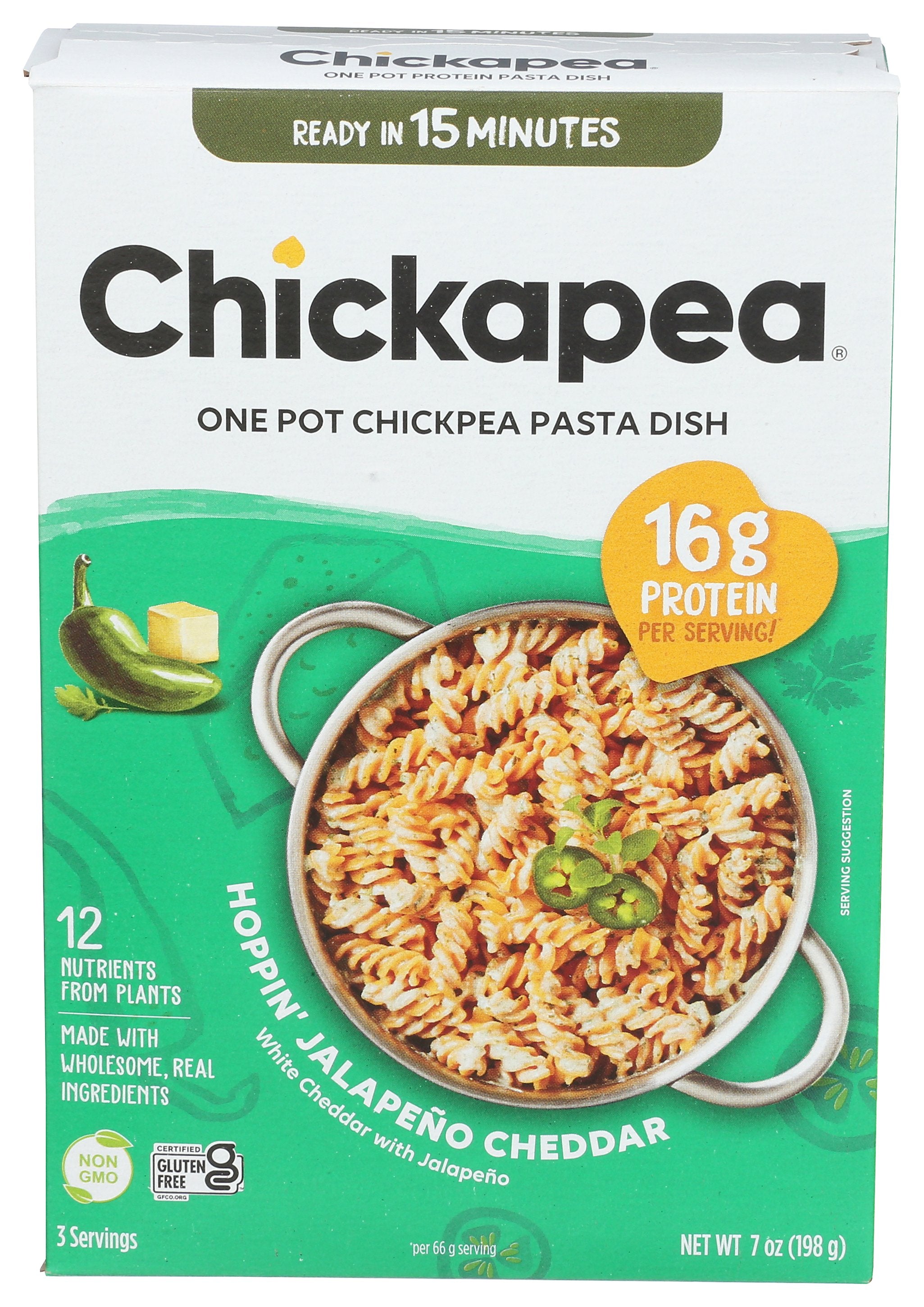 CHICKAPEA PASTA DISH JLPN CHEDDAR - Case of 6