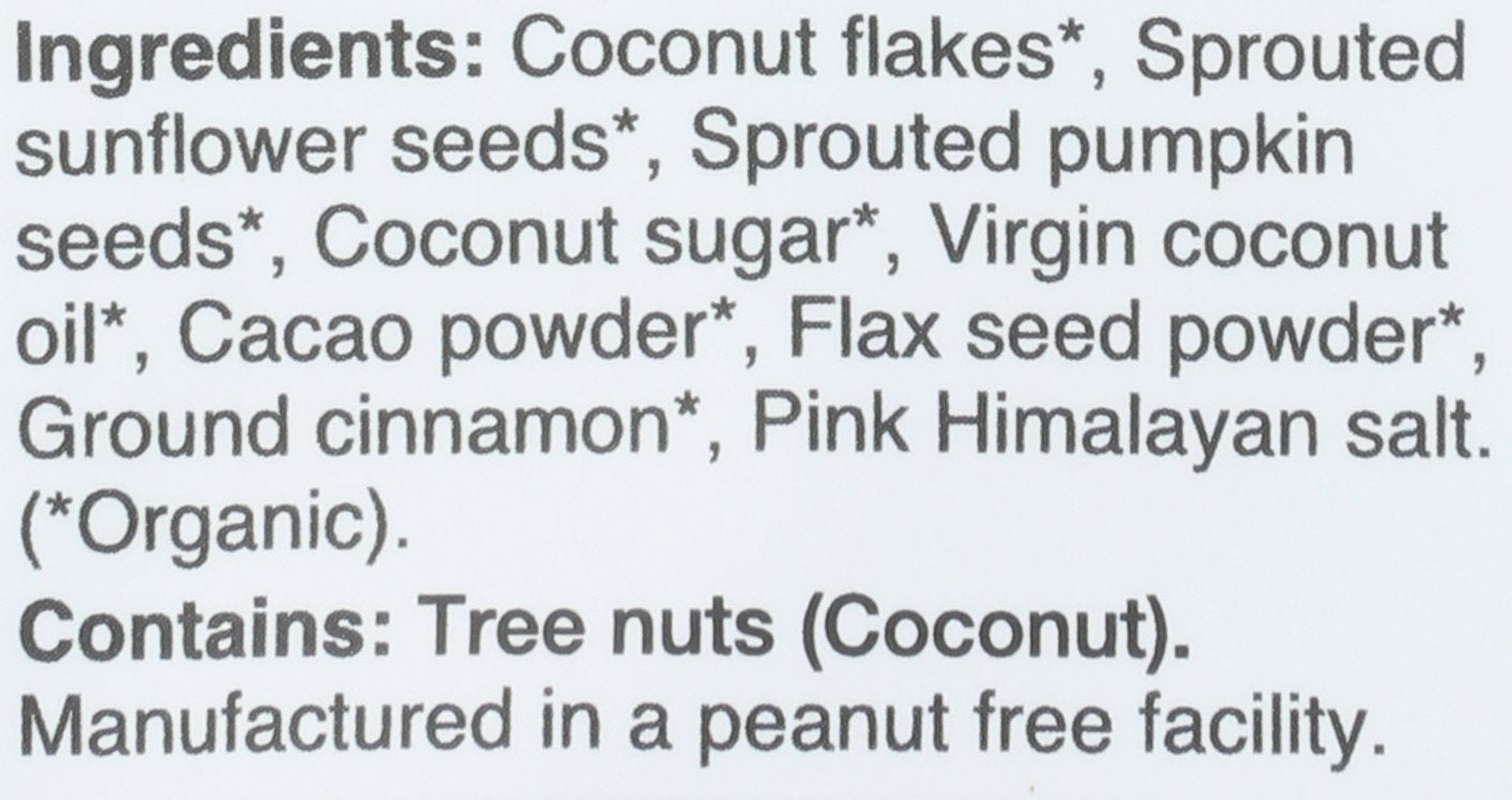RAWCOLOGY GRANOLA CHOC CACAO ORG - Case of 6