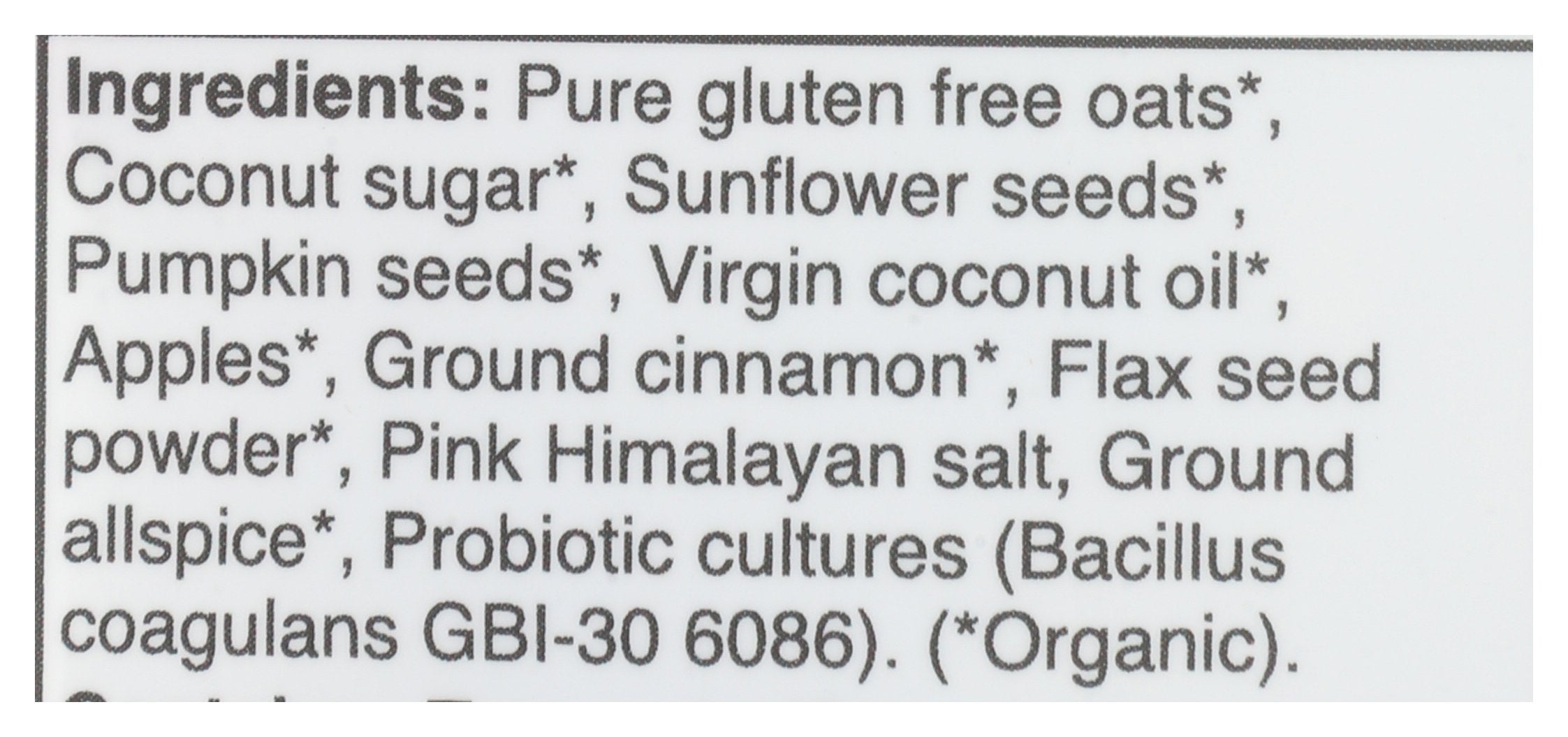 RAWCOLOGY OAT CLUSTRS APPLE CIN ORG - Case of 6