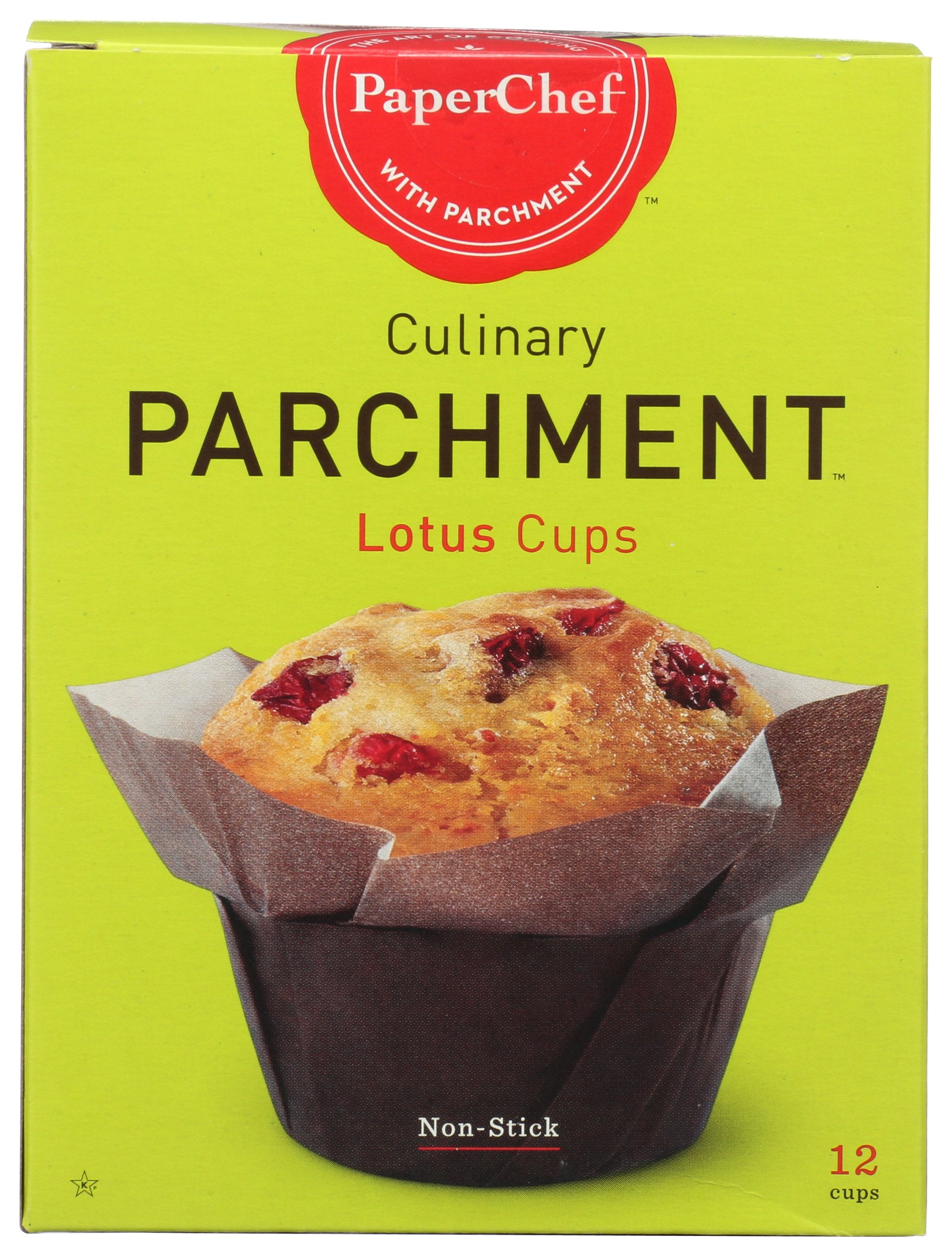 PAPER CHEF PARCHMENT CUP LOTUS - Case of 6