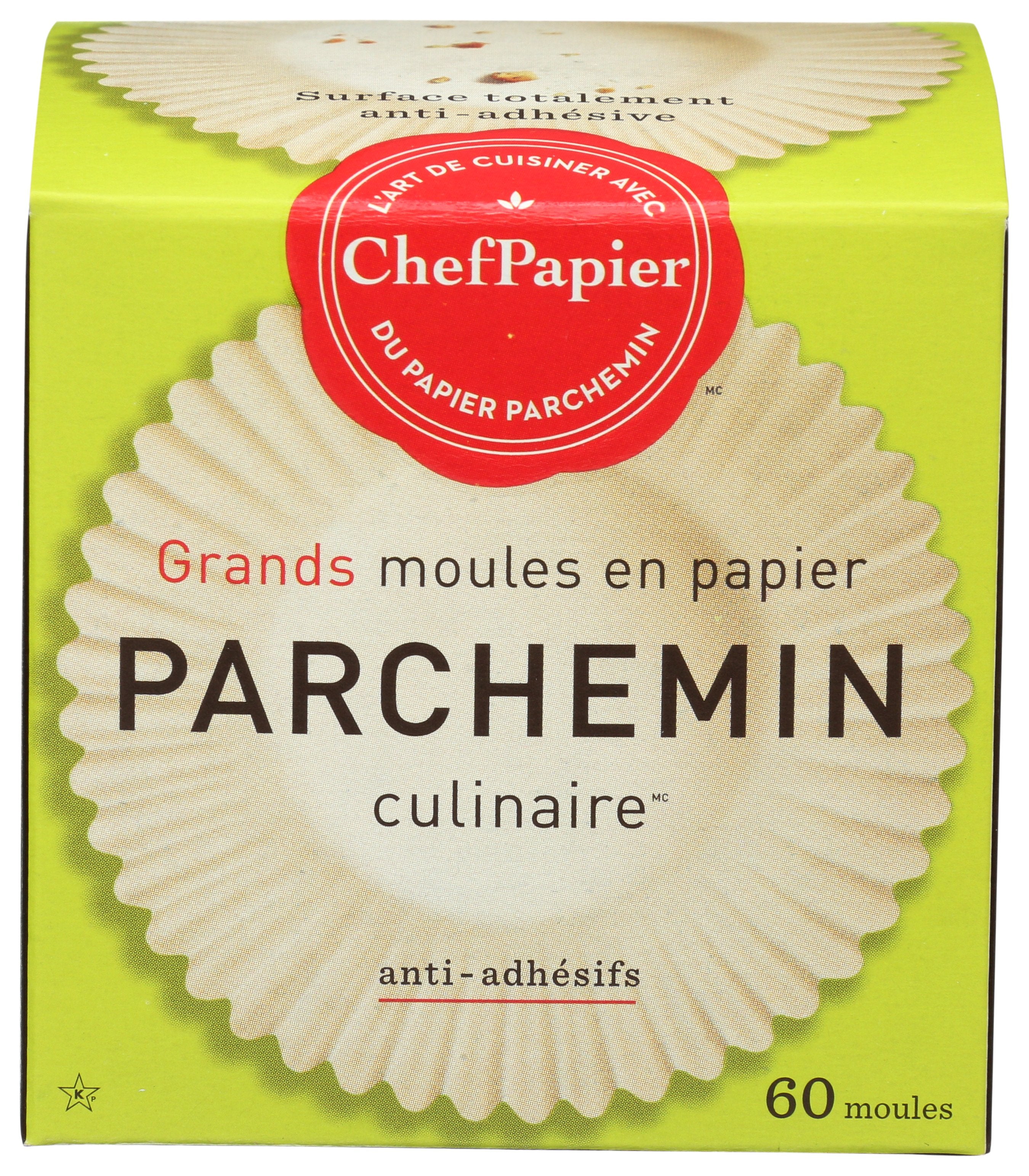 PAPER CHEF PARCHMENT CUP LG - Case of 12