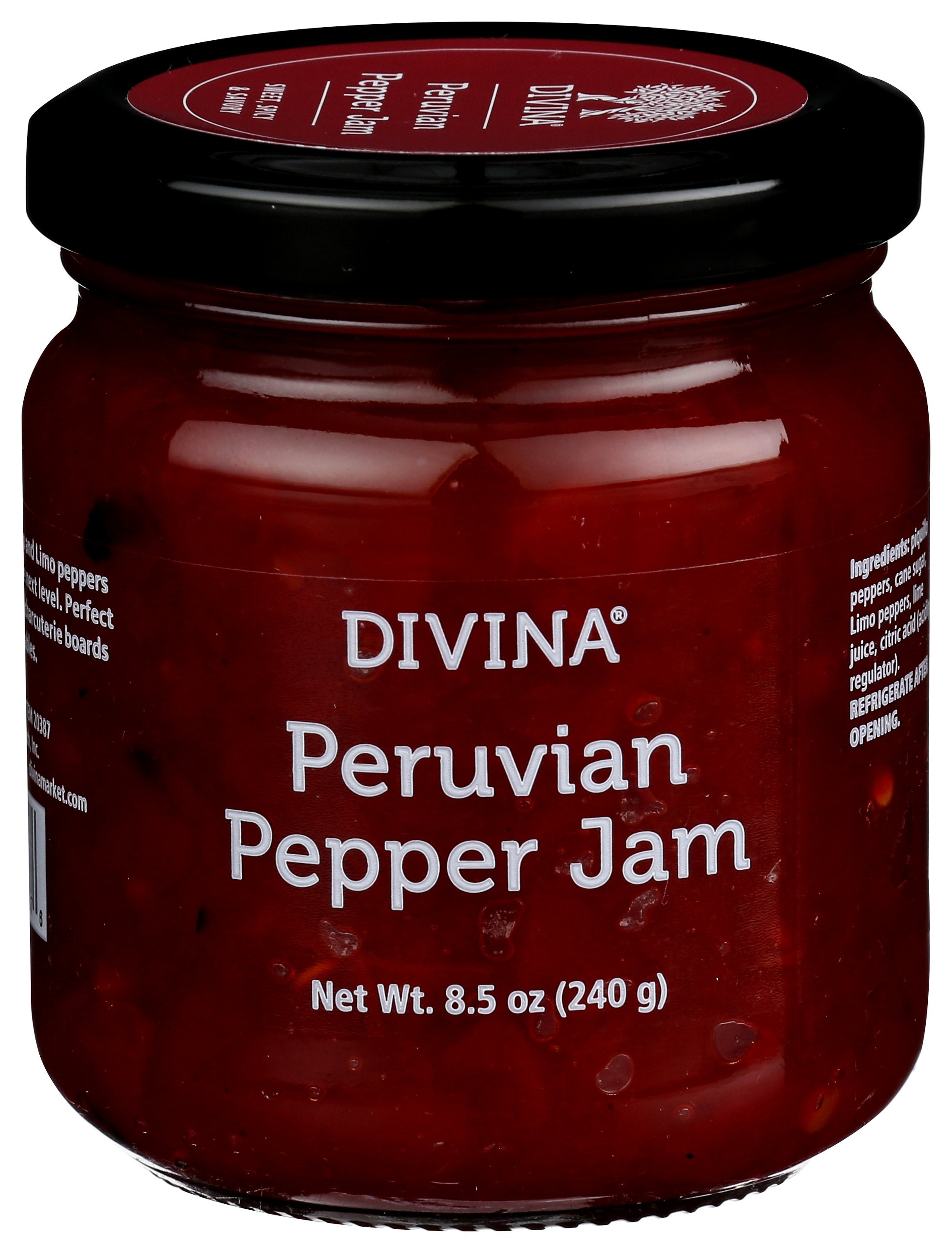 DIVINA JAM PEPPER PERUVIAN - Case of 12