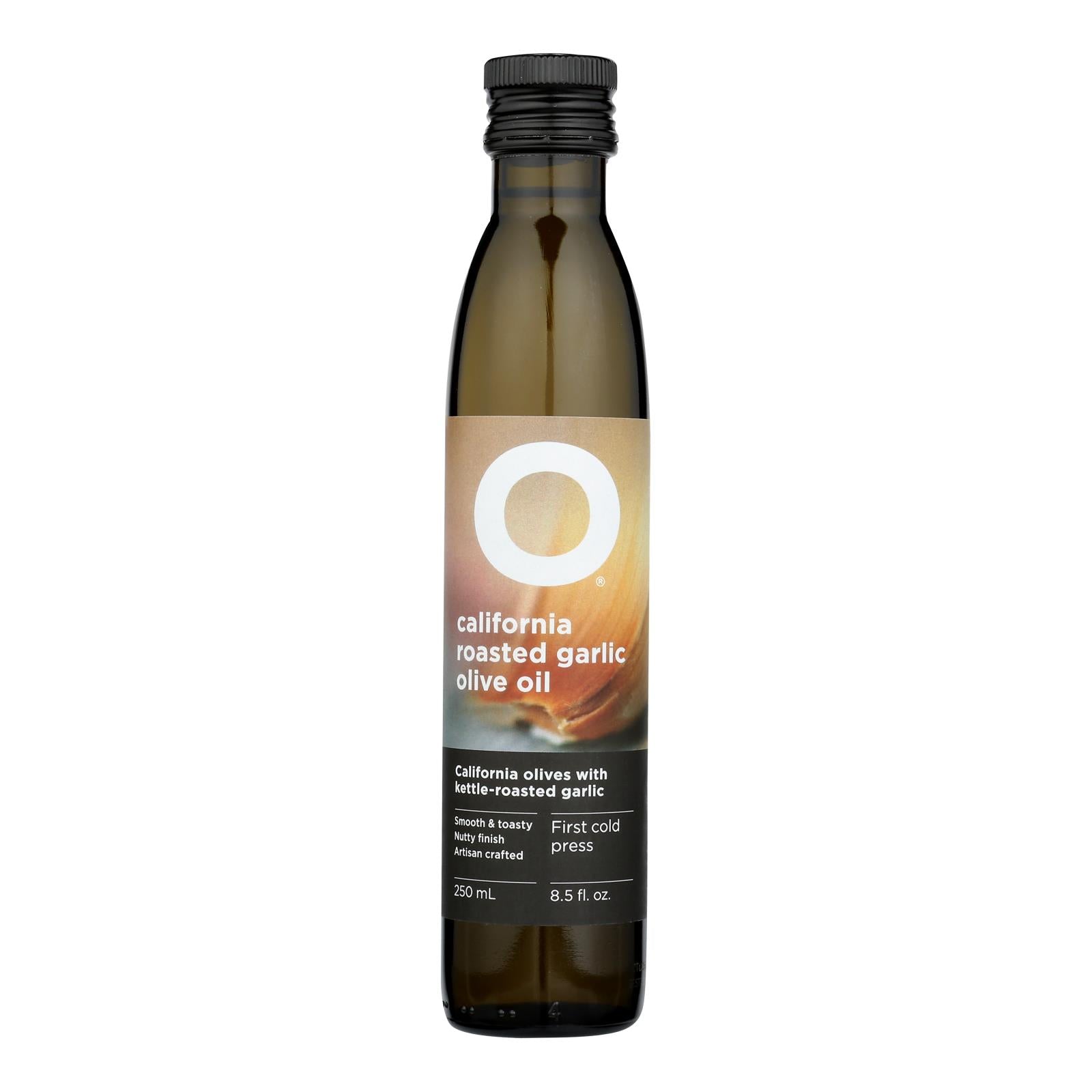 O Olive Oil Roasted Garlic Olive Oil  - Case Of 6 - 8.5 Fz