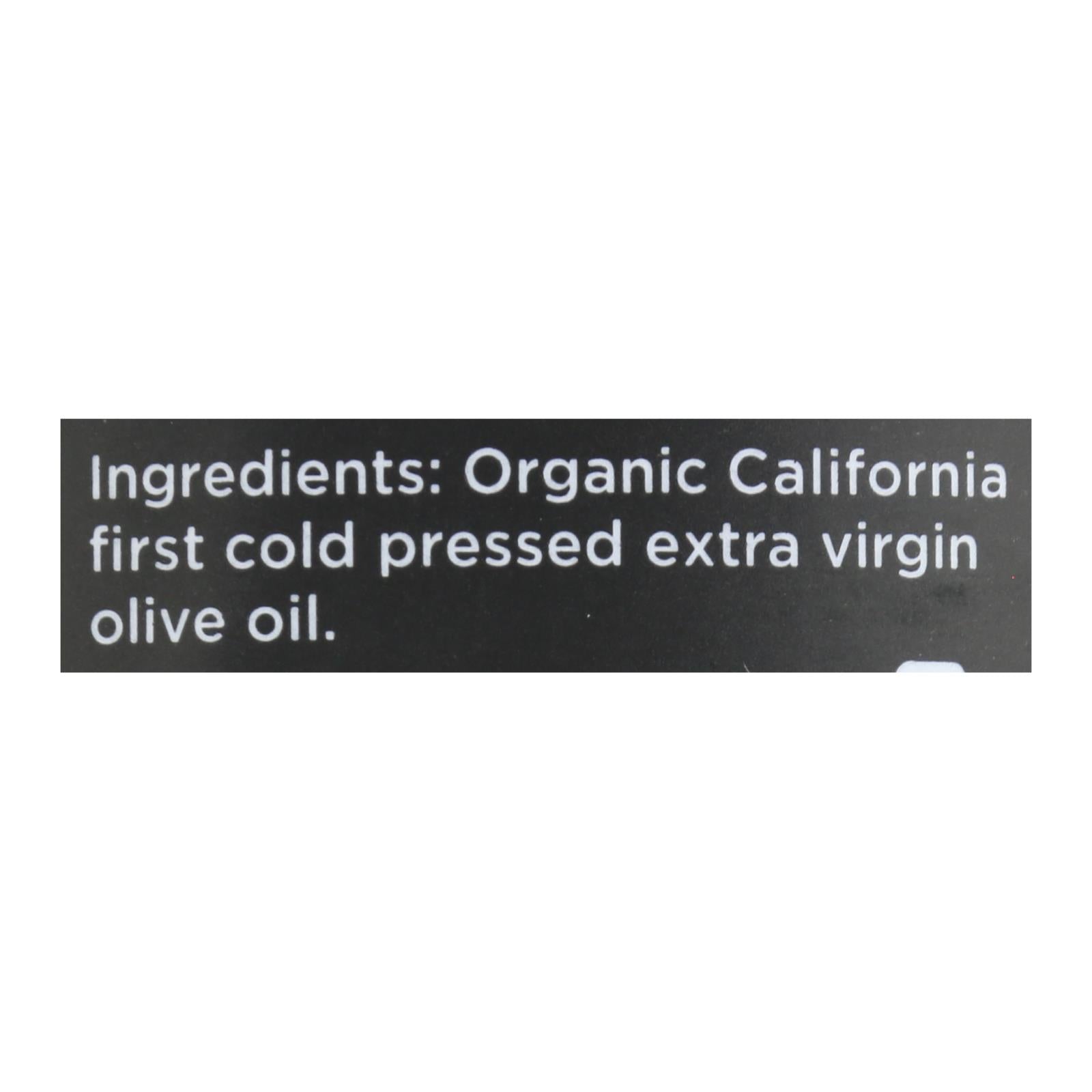 O Olive Oil - 100% Organic Extra Virgin Olive Oil - Case of 6 - 16.9 fl oz
