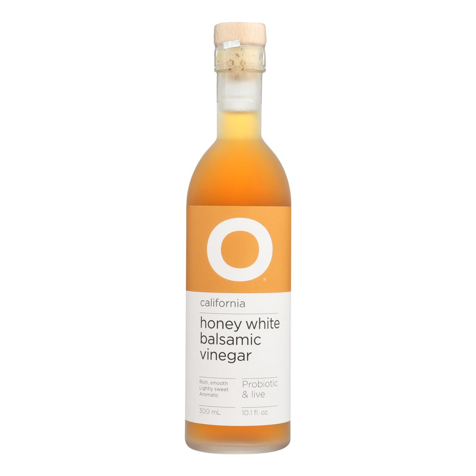 O Olive Oil Honey White Balsamic Vinegar - Case of 6 - 10.1 FZ