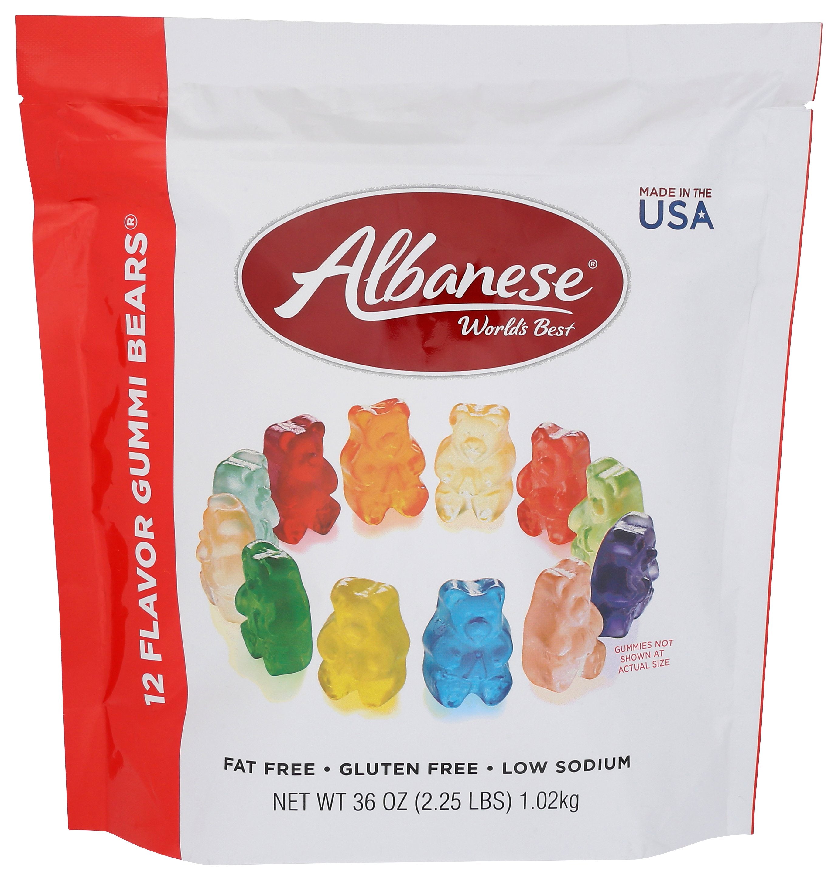 ALBANESE GUMMI BEARS 12 FLAVOR - Case of 4