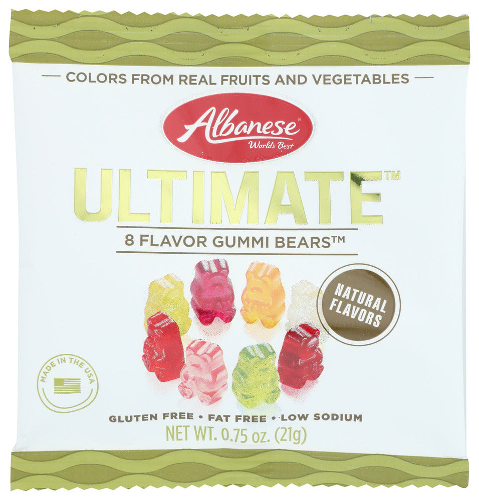 Albanese Gummi Bears 8 flavor - 0.75oz
