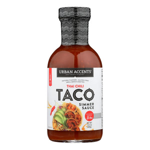 Urban Accents Thai Chili Taco Sauce  - Case Of 6 - 14.3 Oz