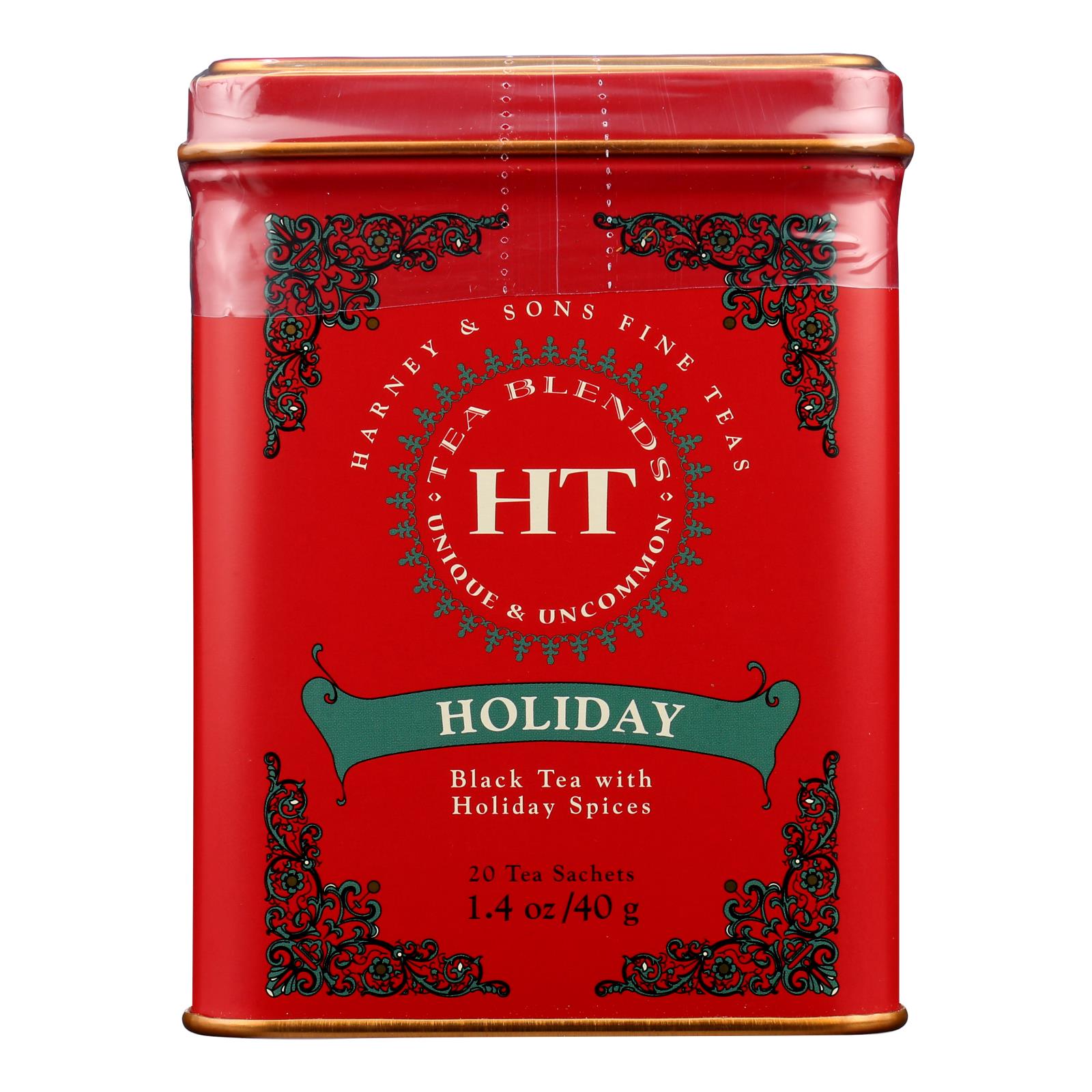 Harney & Sons - Tea Holiday Tin - Case of 4-20 CT