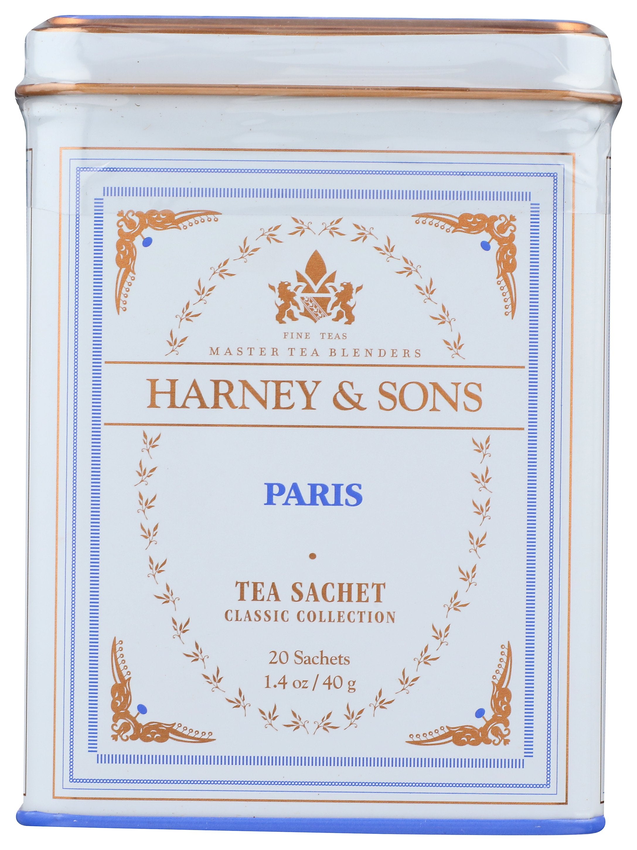 HARNEY & SONS TEA PARIS WHITE SACHET - Case of 4