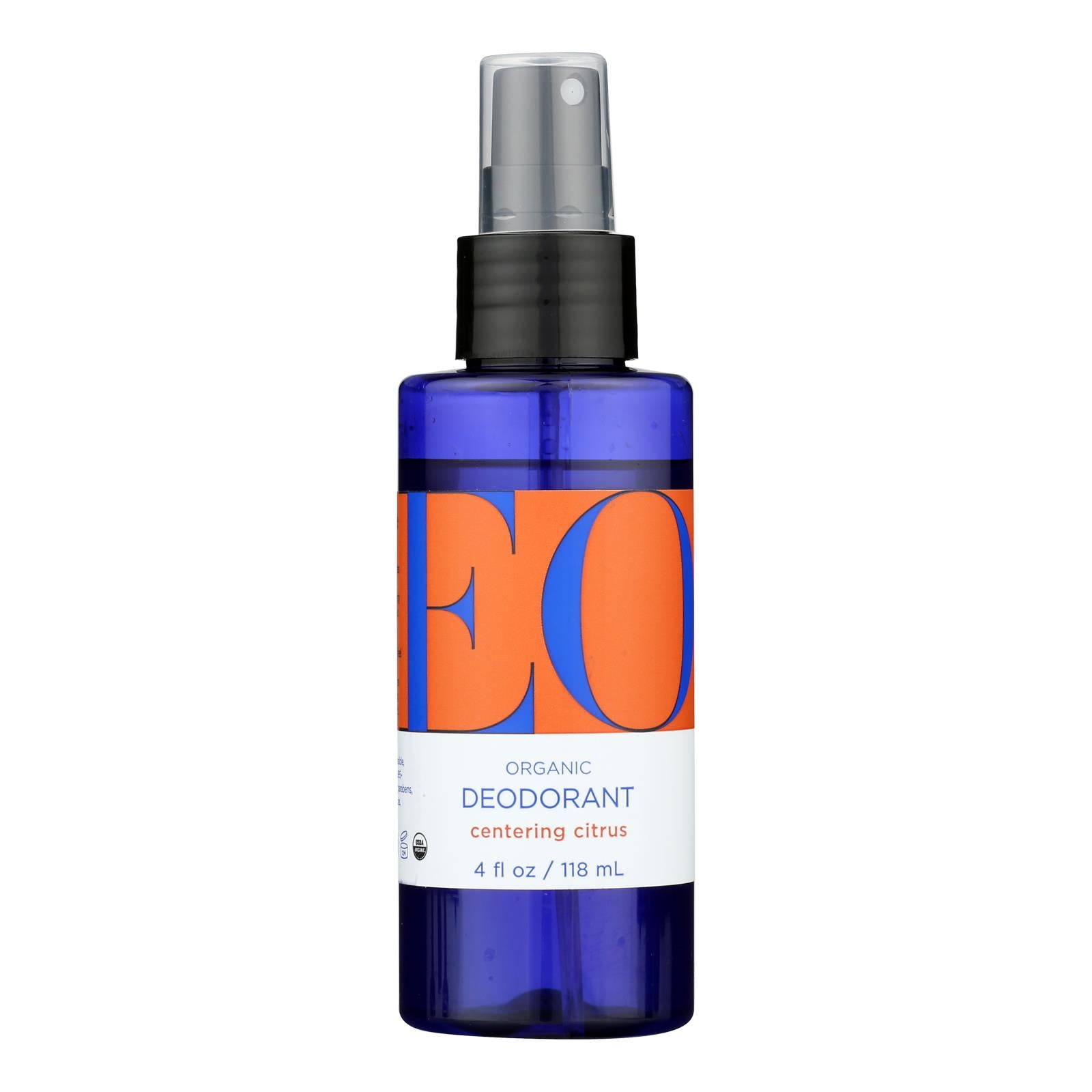 Eo Products - Organic Deodorant Spray Citrus - 4 Fl Oz