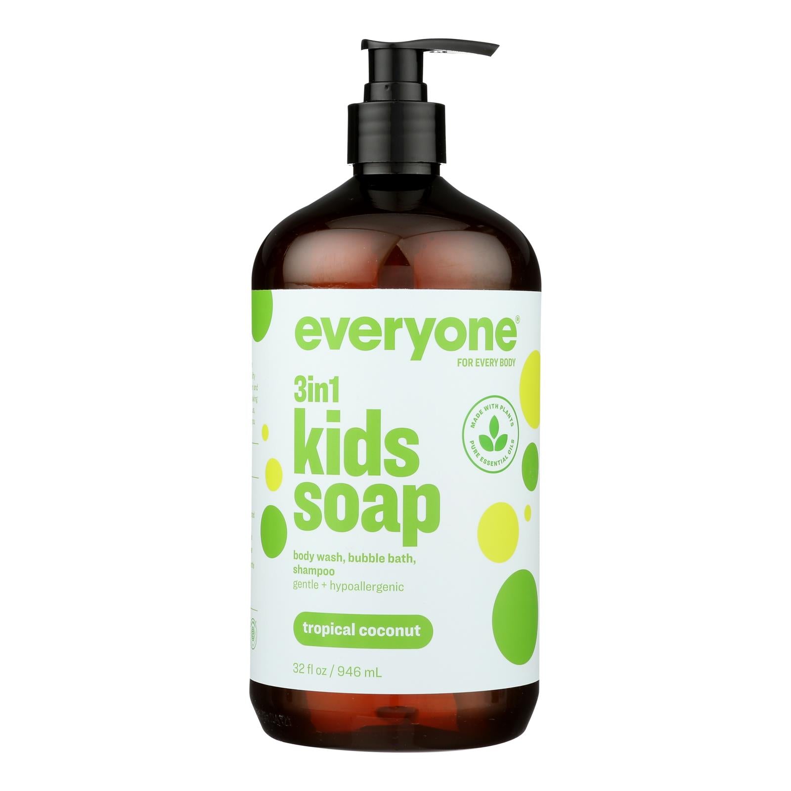 Everyone - Soap For Kids - Tropical Coconut Twist - 32 Oz