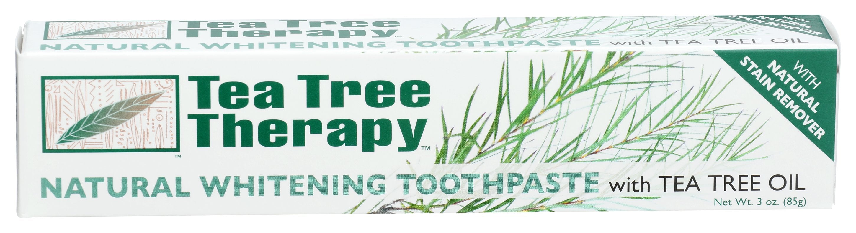 TEA TREE THERAPY TTHPSTE NATURAL WHITEN - Case of 3