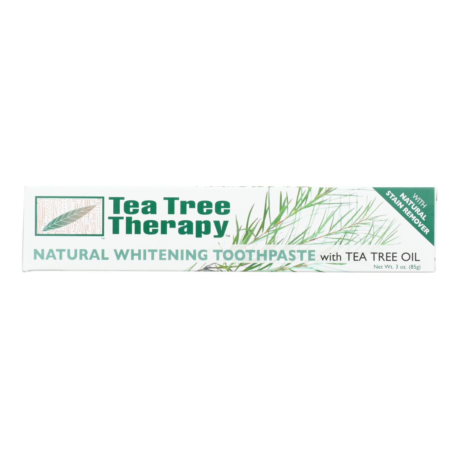 Tea Tree Therapy Natural Whitening Toothpaste - 3 Oz