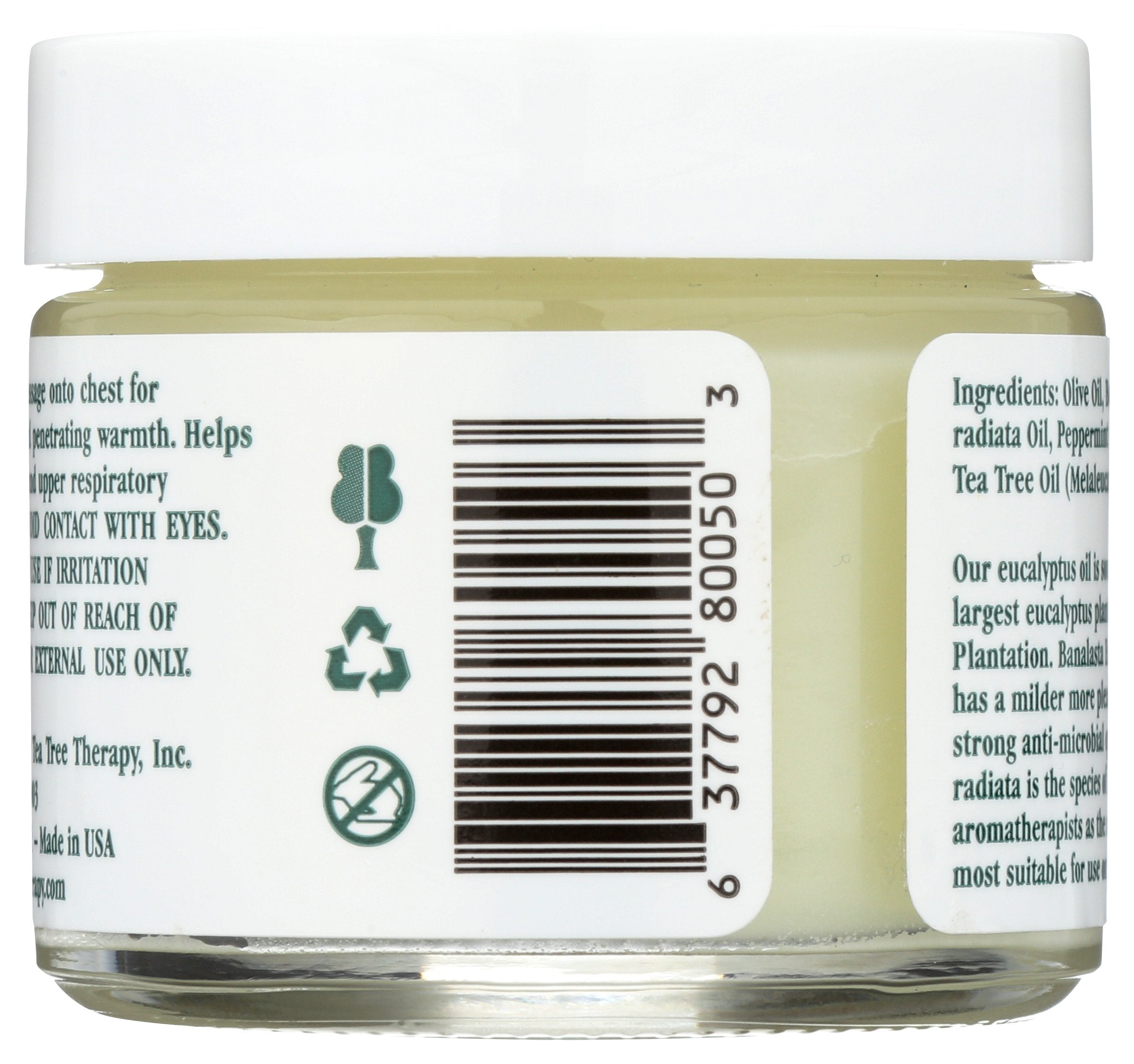 TEA TREE THERAPY CHEST RUB EUCALYPTUS - Case of 3