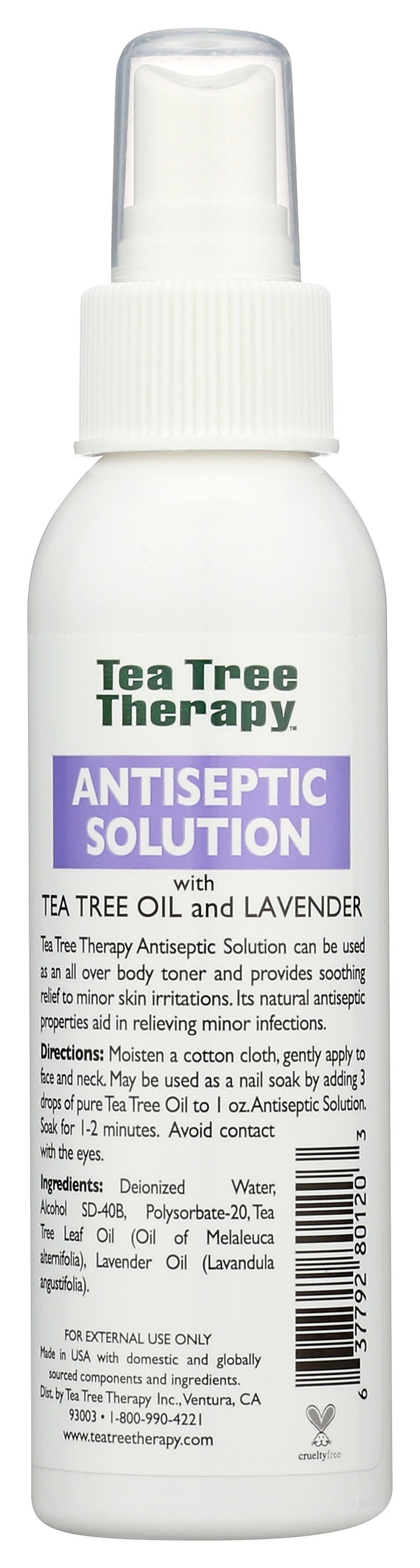 TEA TREE THERAPY OIL 2% TTREE & LAVENDER - Case of 3