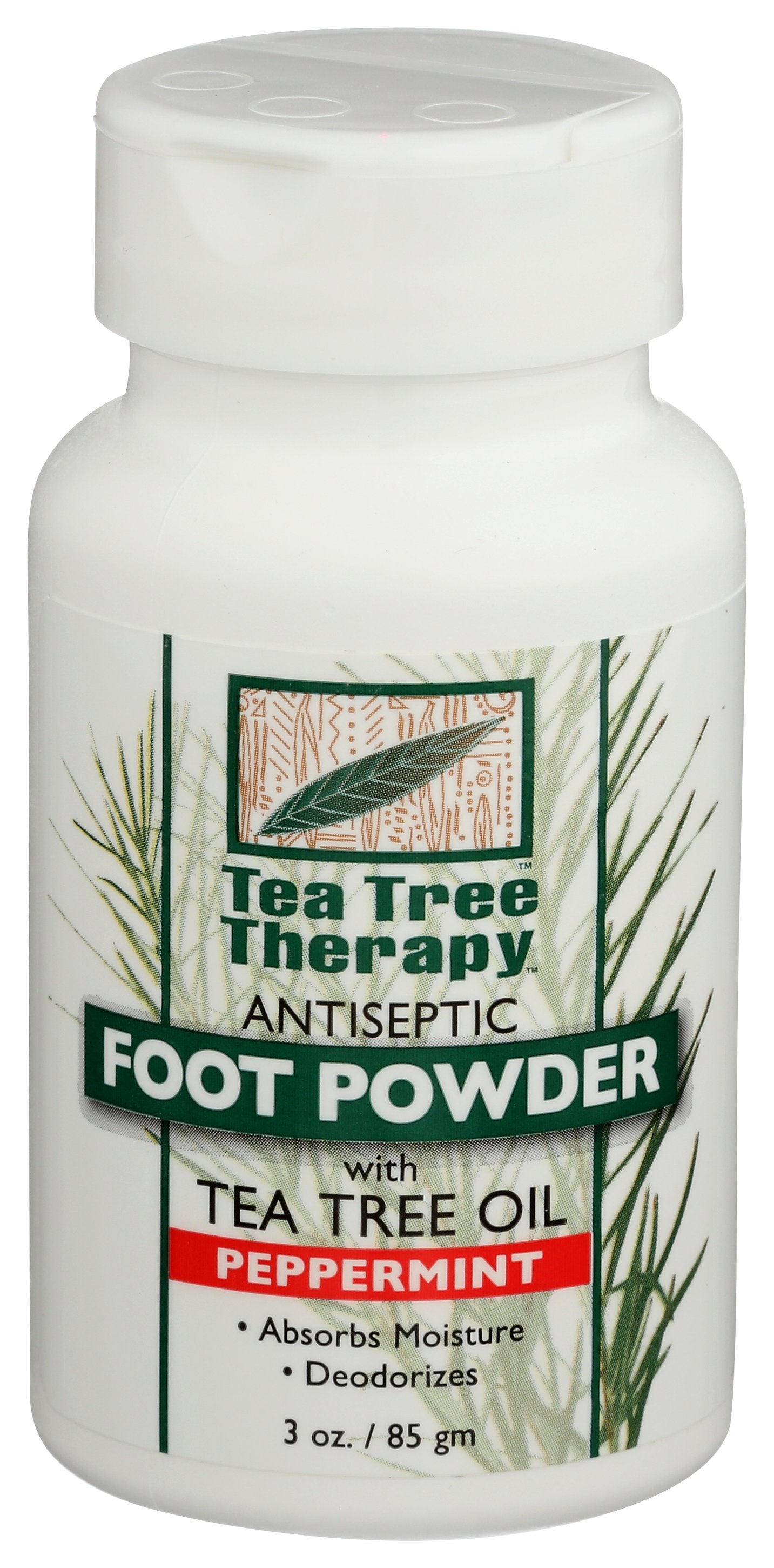 TEA TREE THERAPY POWDER FOOT ANTSPTC PPRMT