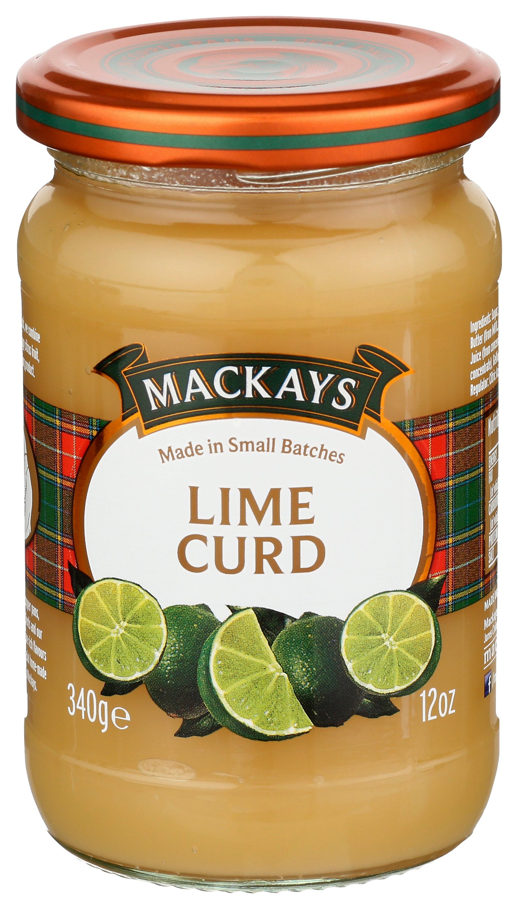 MACKAYS CURD LIME - Case of 6