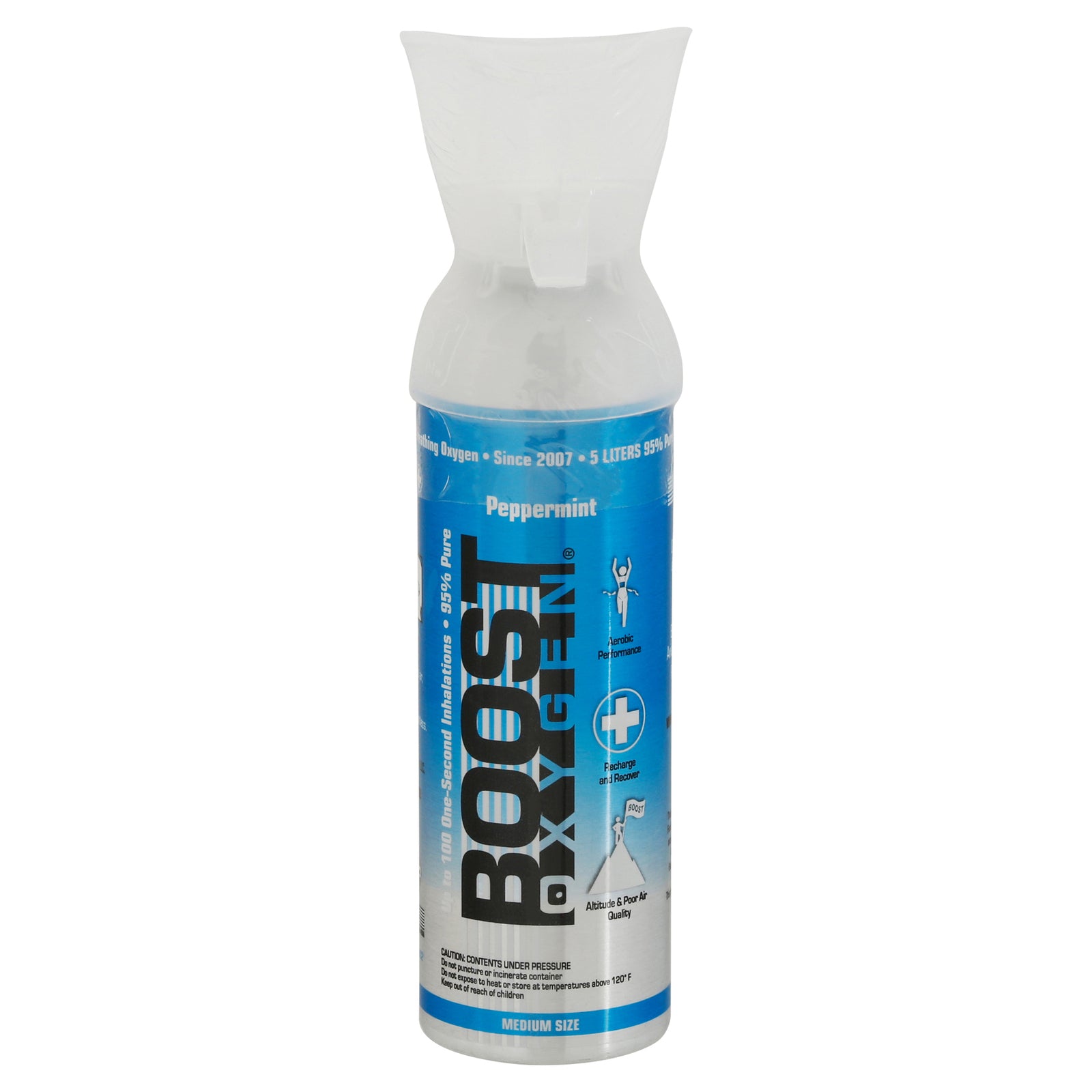 Boost Oxygen - Oxygen Boost Md Peppermin - Case of 6 - 5 LTR