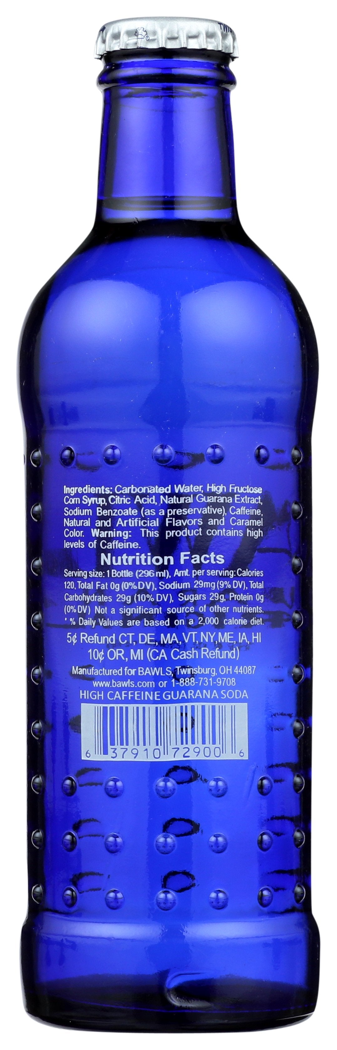 BAWLS GUARANA SODA ORIGINAL - Case of 12