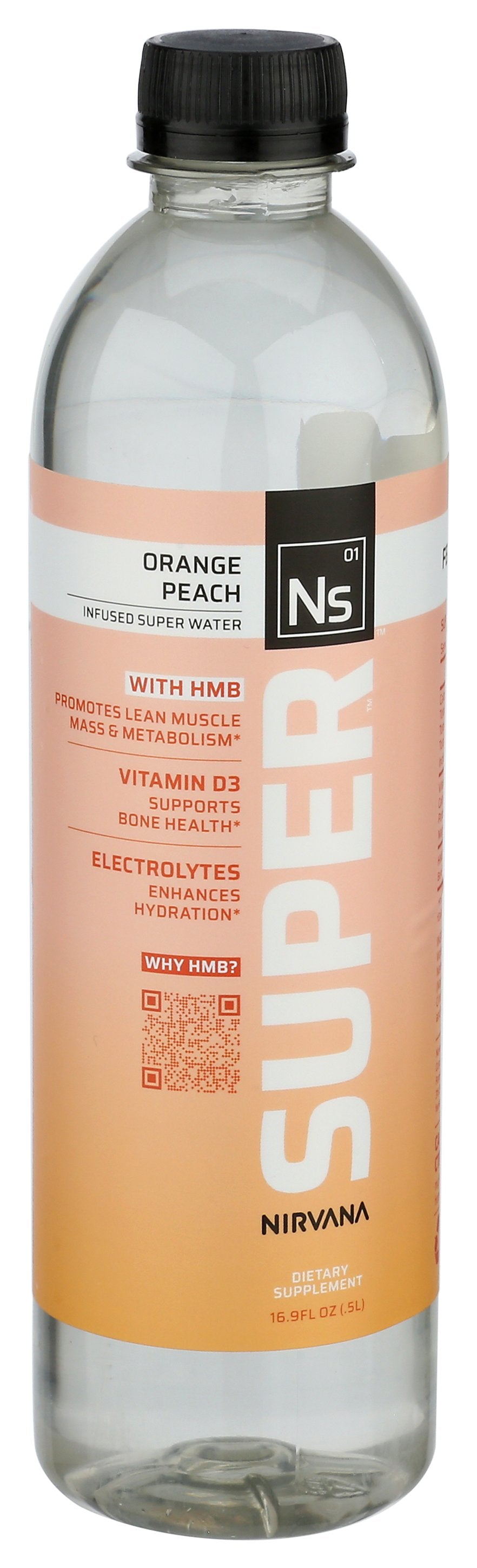 NIRVANA SUPER WATER RTD ORANGE PEACH - Case of 12