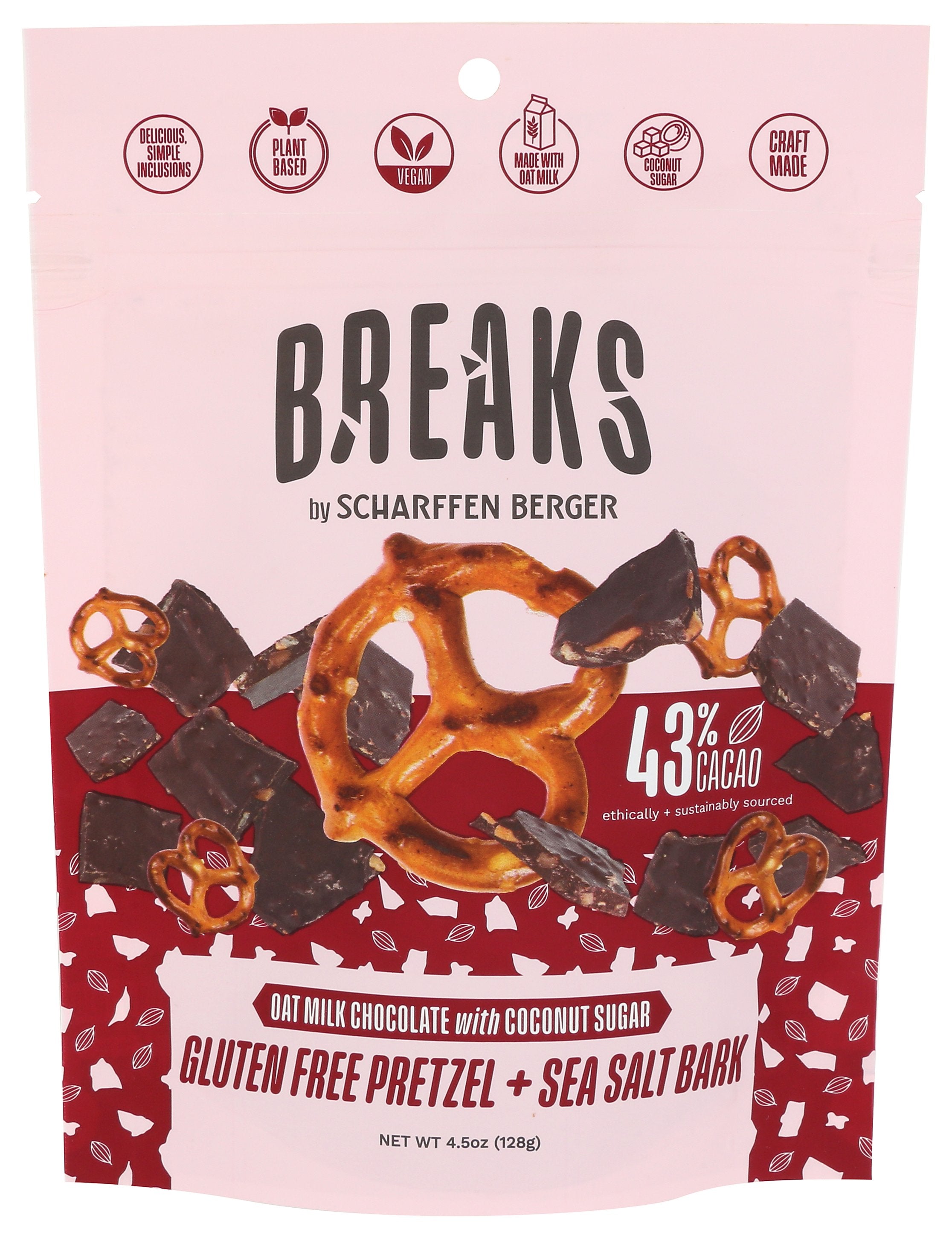 SCHARFFEN BERGER CHOC BARK OMLK PRZL SSLT - Case of 8