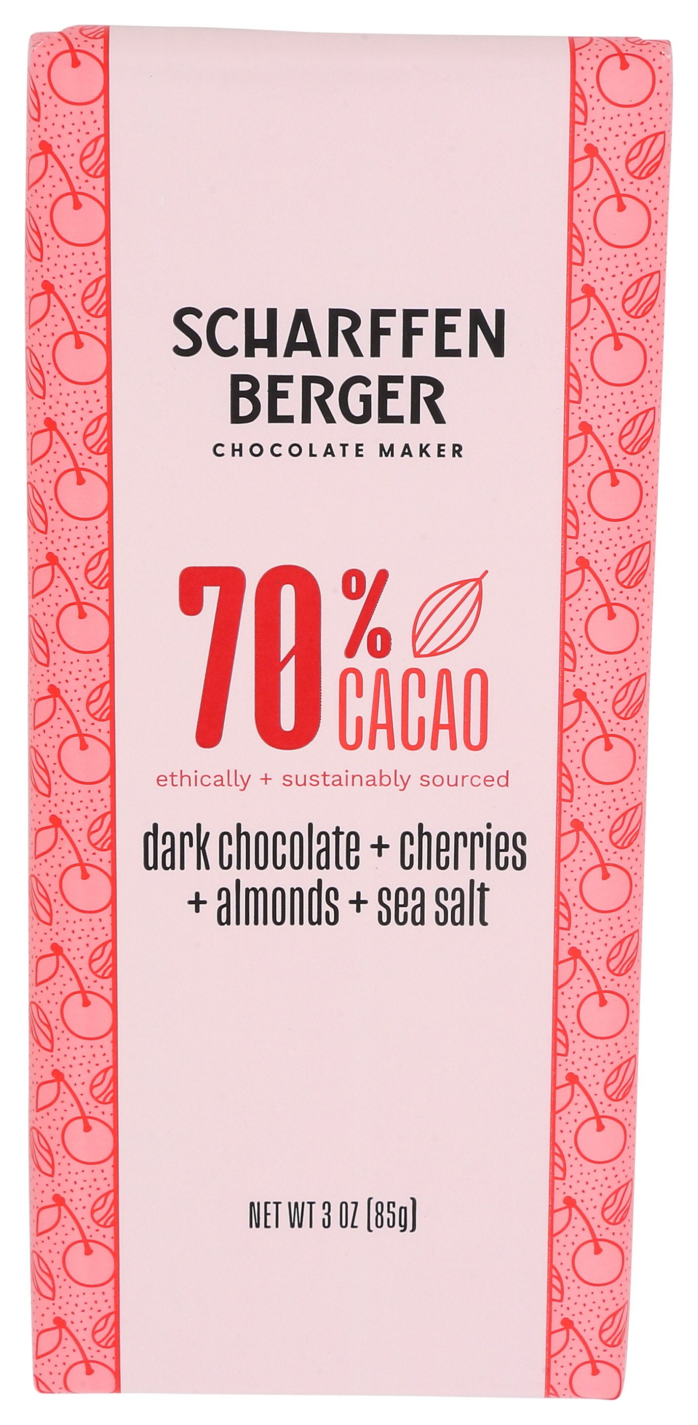 SCHARFFEN BERGER CHOC BAR ALMD CHERRIES - Case of 12