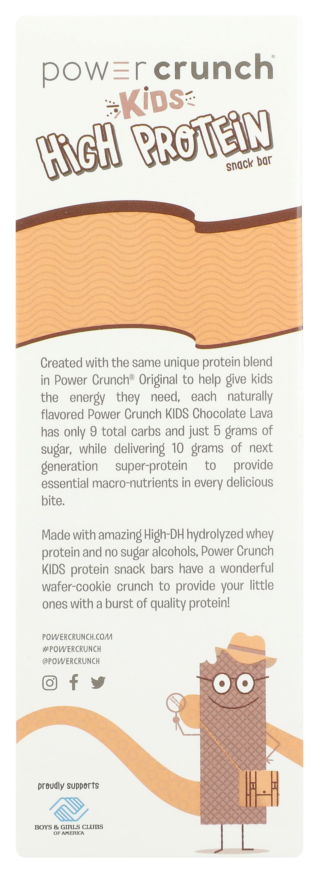 POWER CRUNCH SNAP STOCK CHOC LAVA 5CT - Case of 6