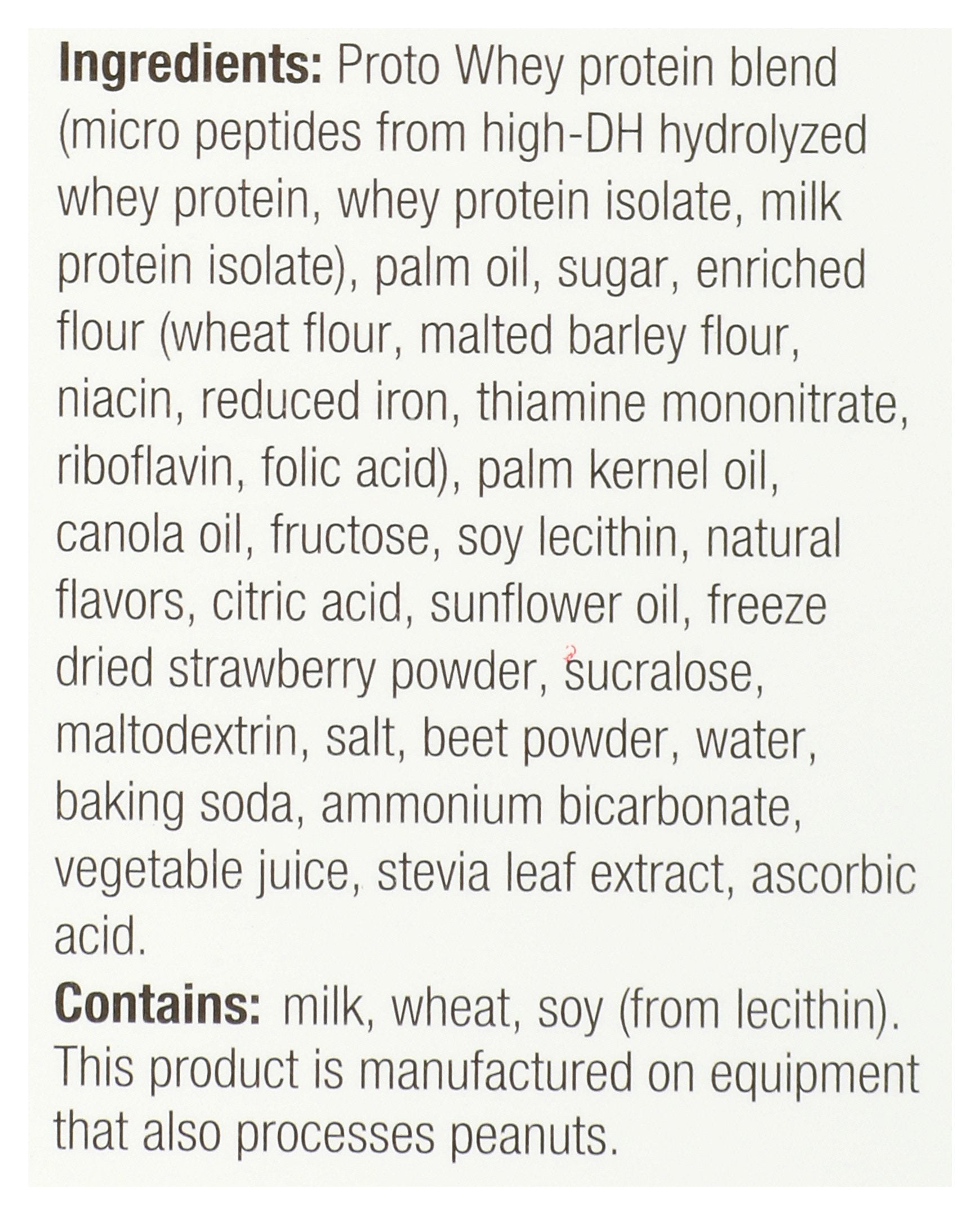 POWER CRUNCH BAR PWR CRNCH STRWBRY SHC - Case of 6