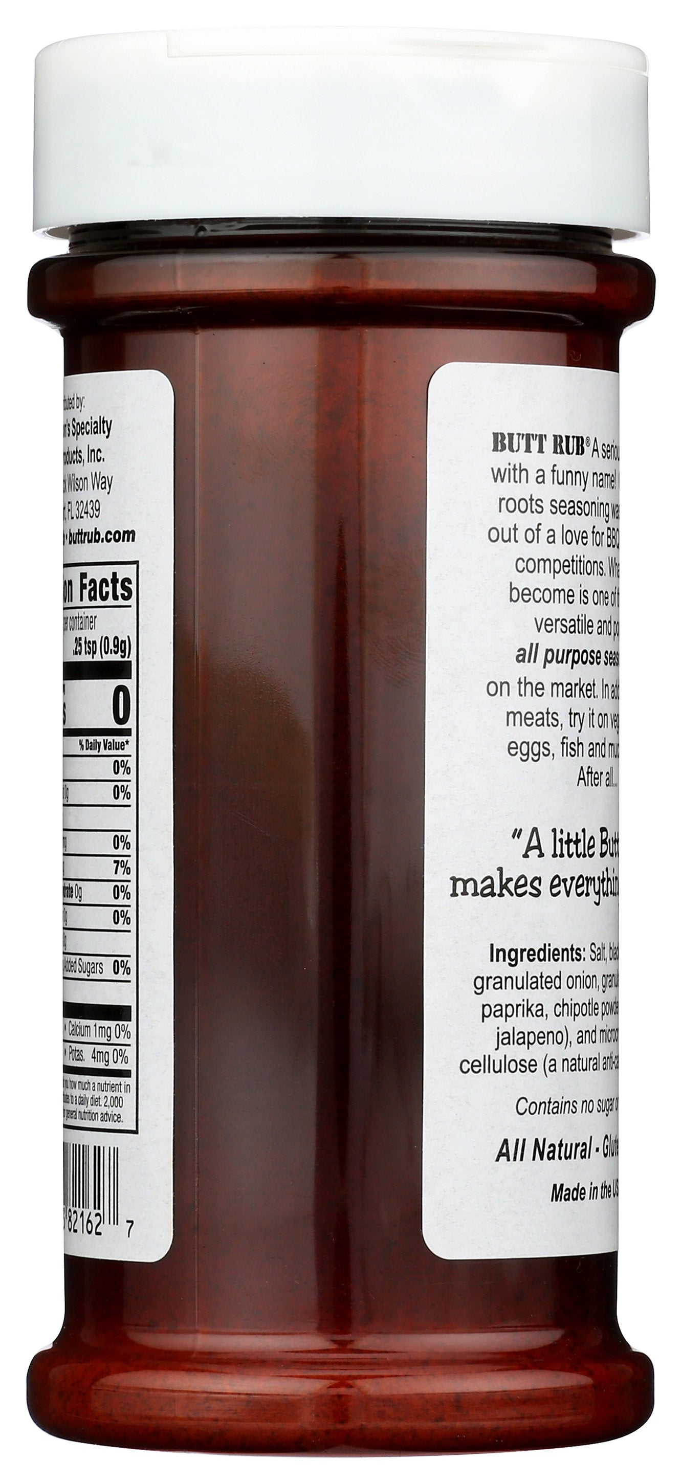 BAD BYRONS BUTT RUB SEASONING BARBECUE RUB - Case of 6