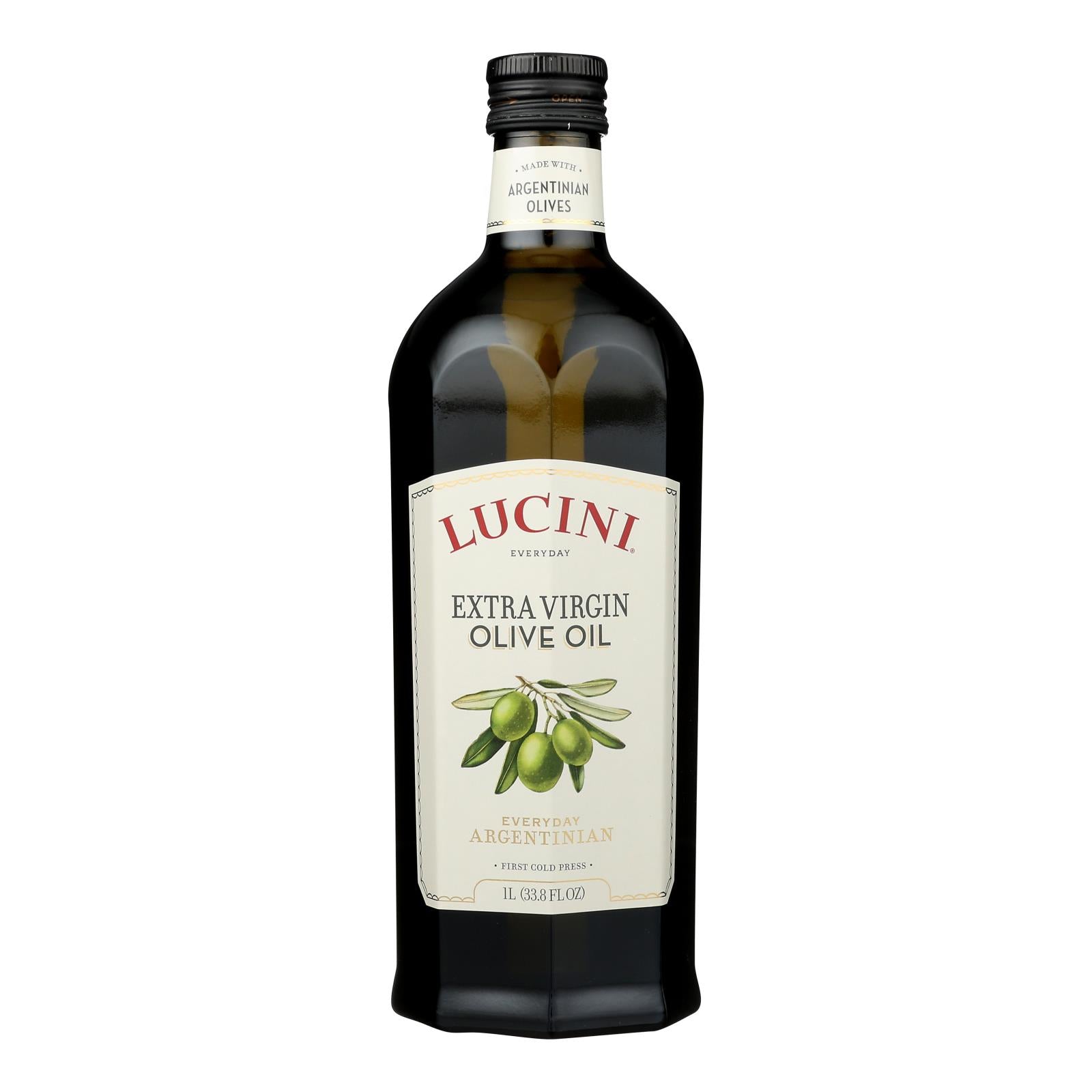 Lucini Italia Select Extra Virgin Olive Oil - Case Of 6 - 1 Liter