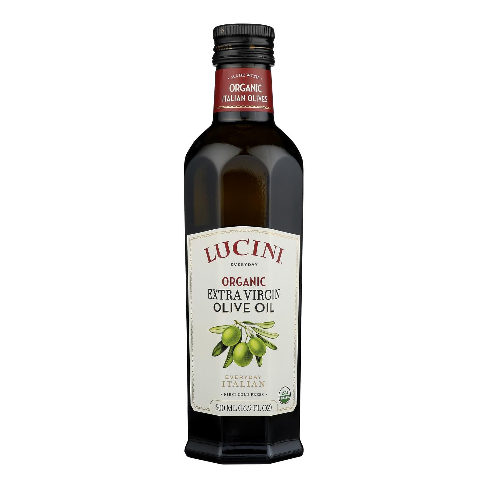 Lucini Italia Extra Virgin Olive Oil  - Case Of 6 - 16.9 Fz